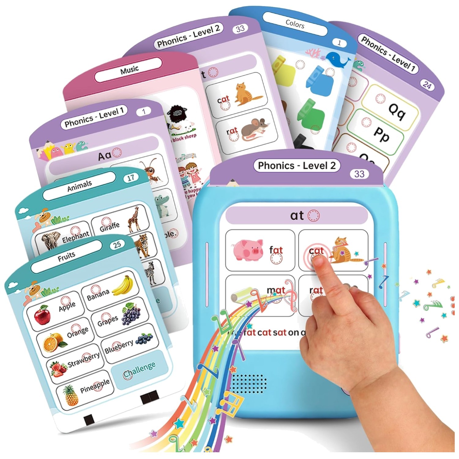 Toddler Learning Set – 800+ Words & Fun Facts