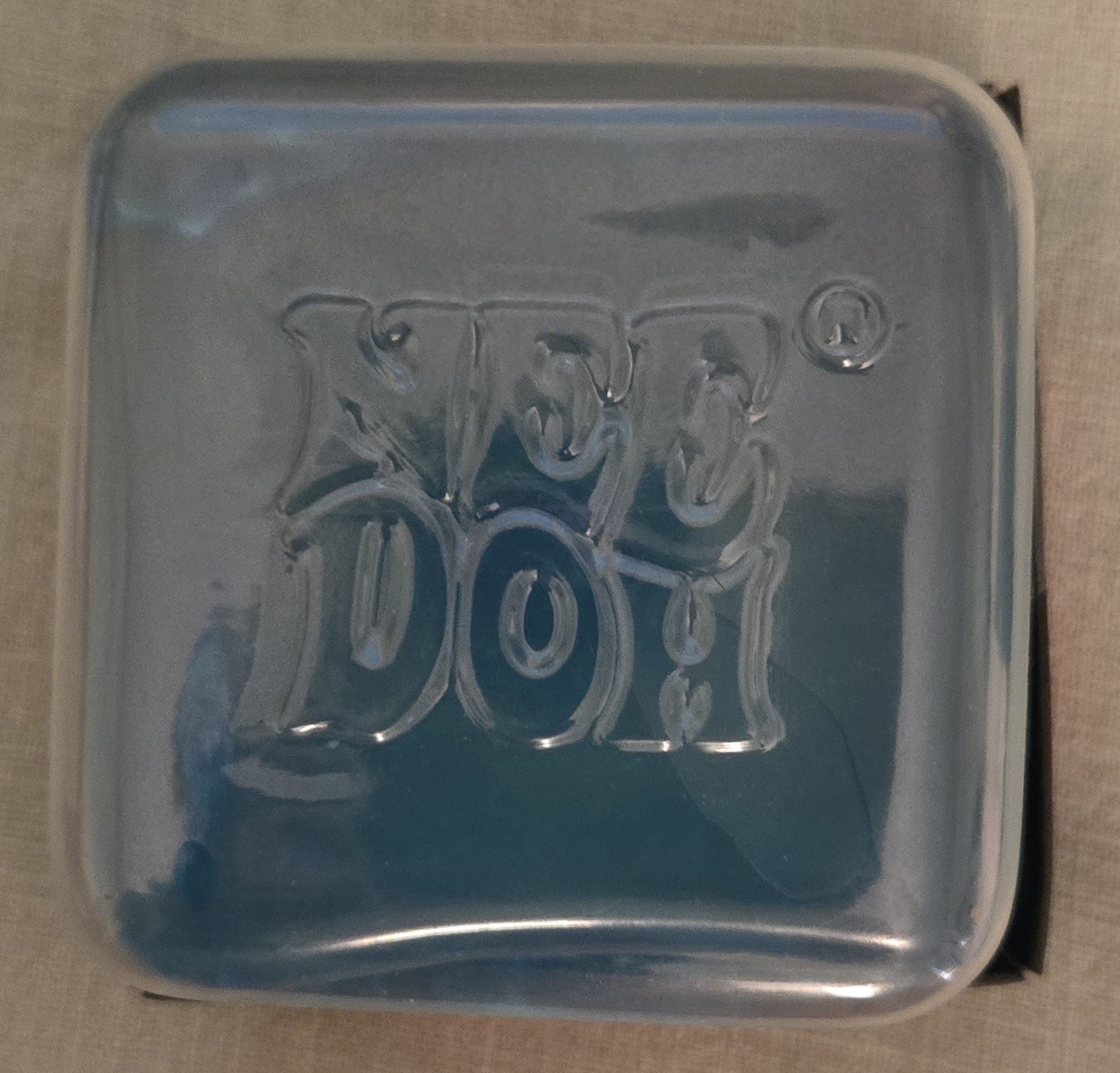 Authentic NeeDoh Nice Berg Blue XL Giant Nee Doh Niceberg Solid Squish Cube