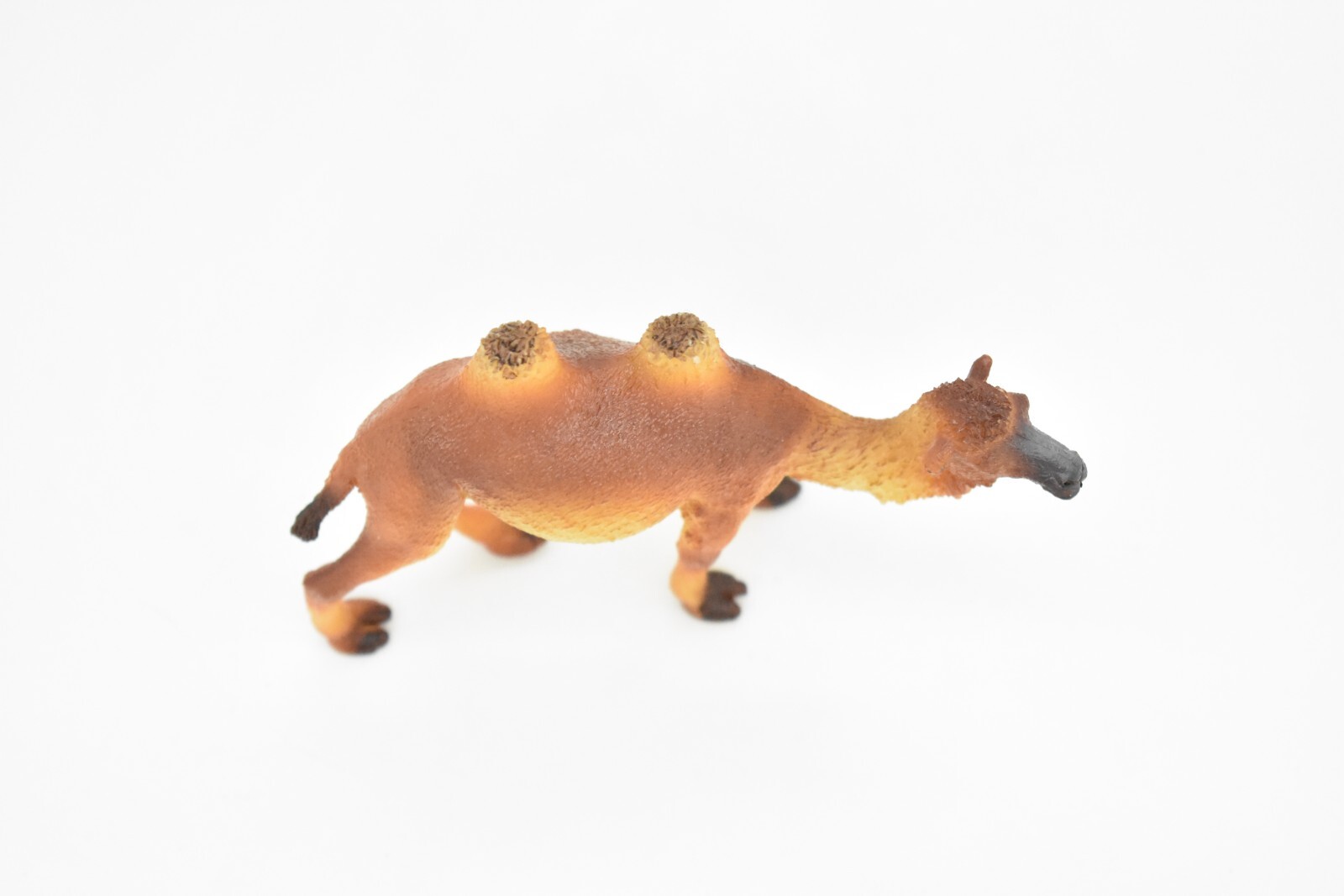 Camel Toy, Two Hump, Realistic Rubber Model Hand Painted Figurine 4.5″ CH154B248