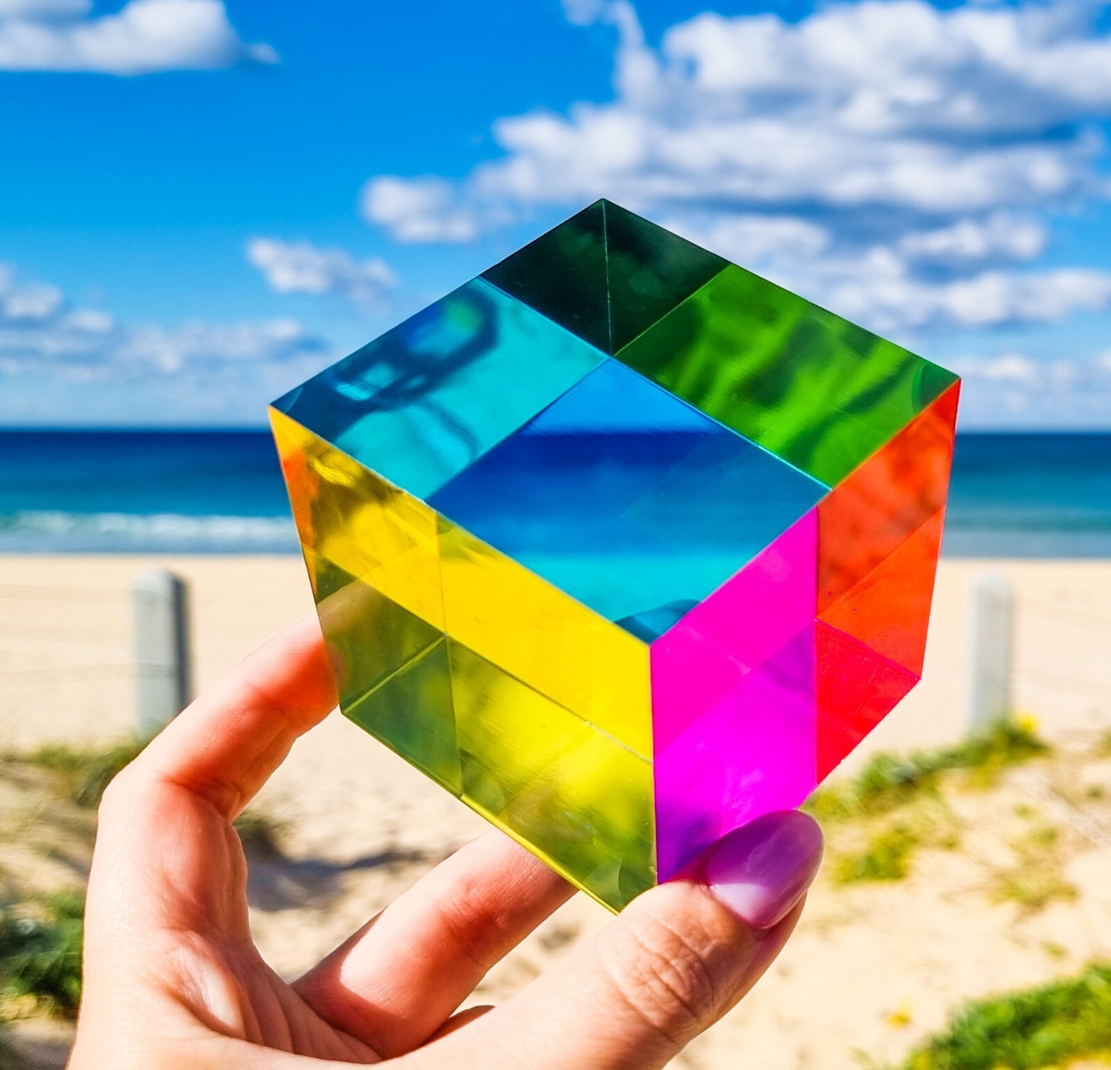 The CMY Authentic Cube