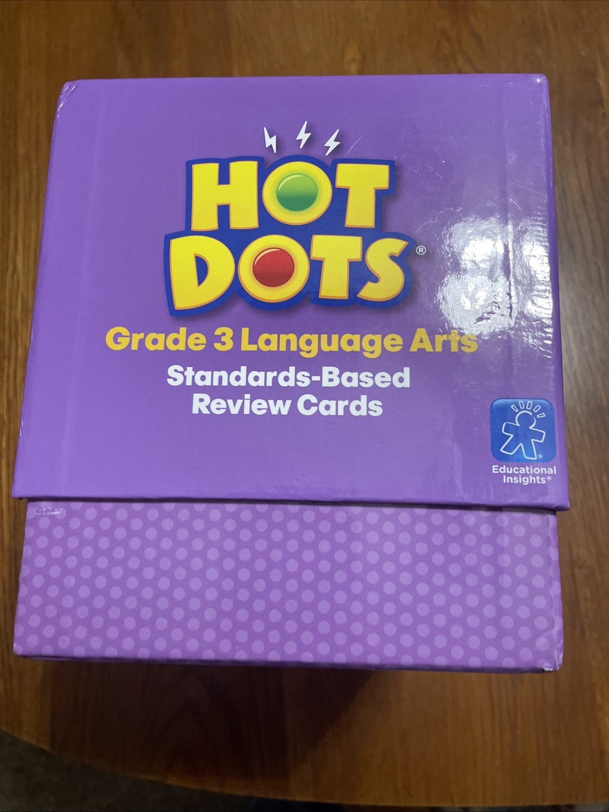 Hot Dots Standards Based Review Cards 3rd Grade Language Arts Box Set