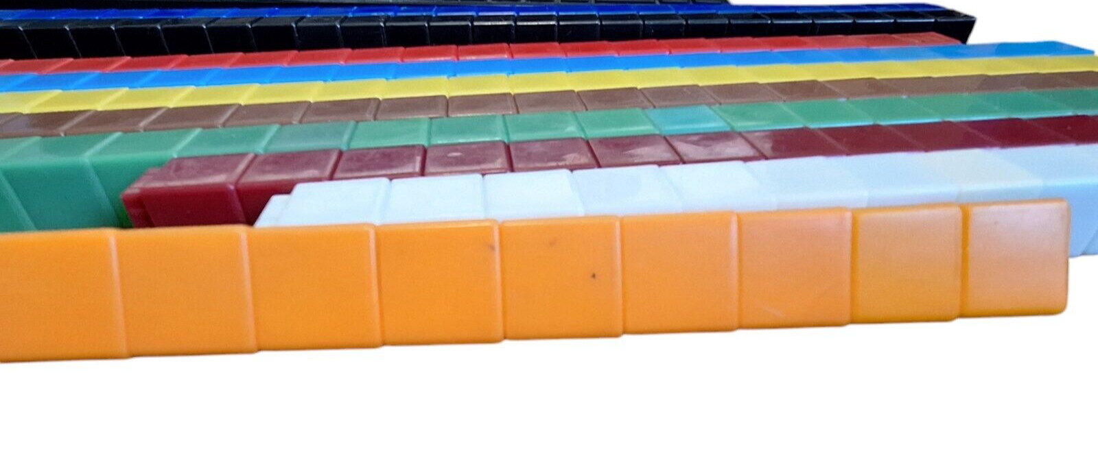 Unifix Counting Cubes 248 Assorted Colors Snap Blocks Teaching Math Homeschool