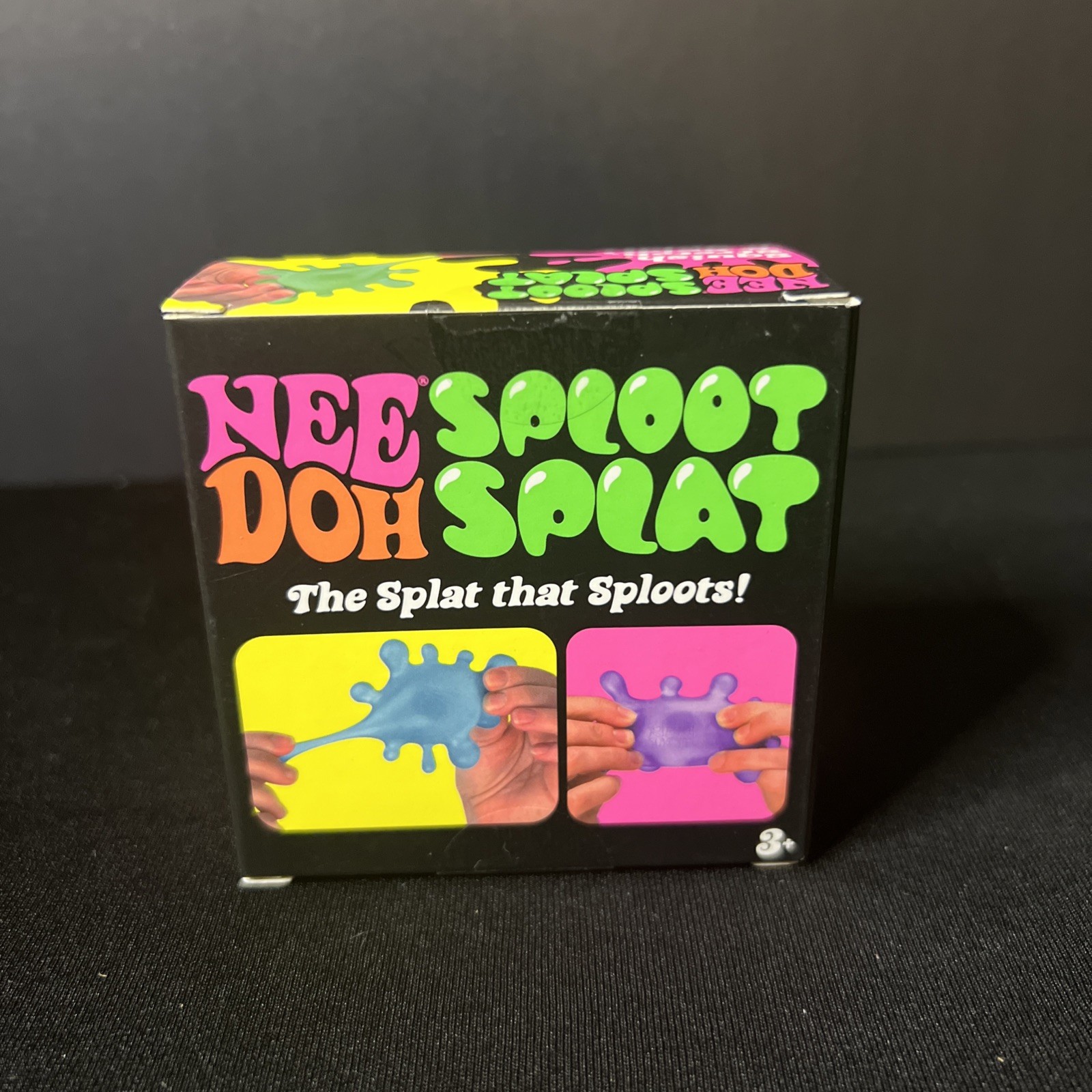 NeeDoh SPLOOT SPLAT, Nee Doh Splatter Fidget, Nee-doh Sploot Splat Squishy BLUE