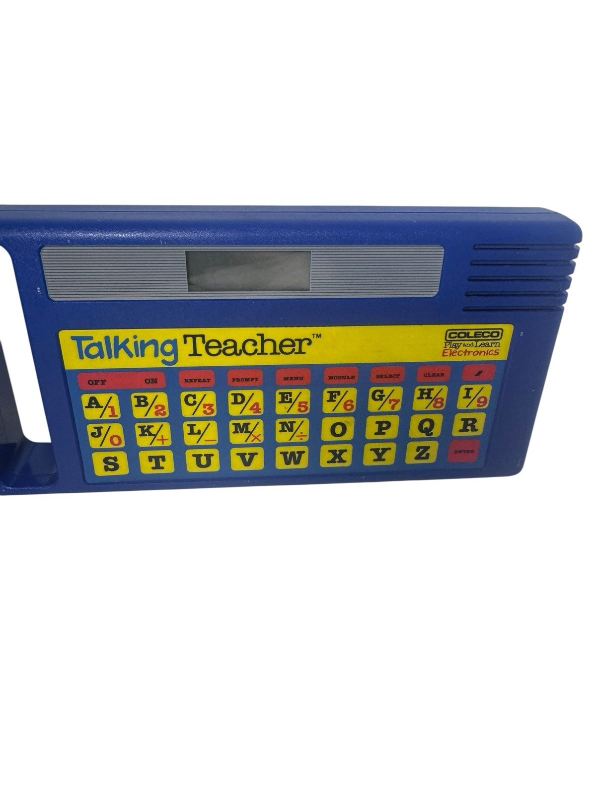 Talking Teacher Spelling Math Electronic Learning by Coleco 1985 Vintage Tested