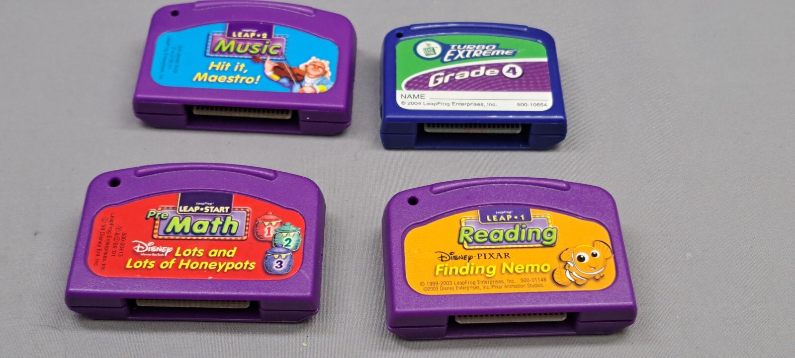 Leap Pad Leap Frog Finding Nemo- Pre Math Lots and lots of Honeypots- Music