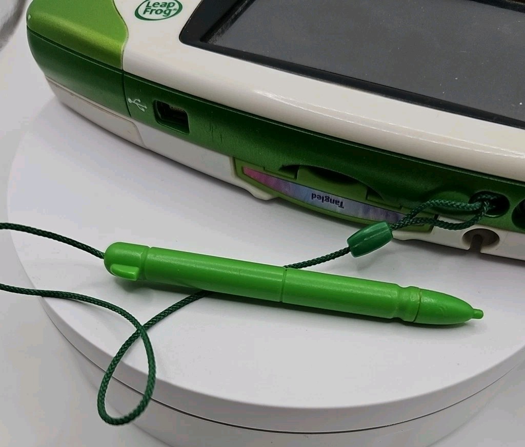 Leapfrog Leapster GS Game Console & Camera Tested & Working W/ Tangled + 5 Games