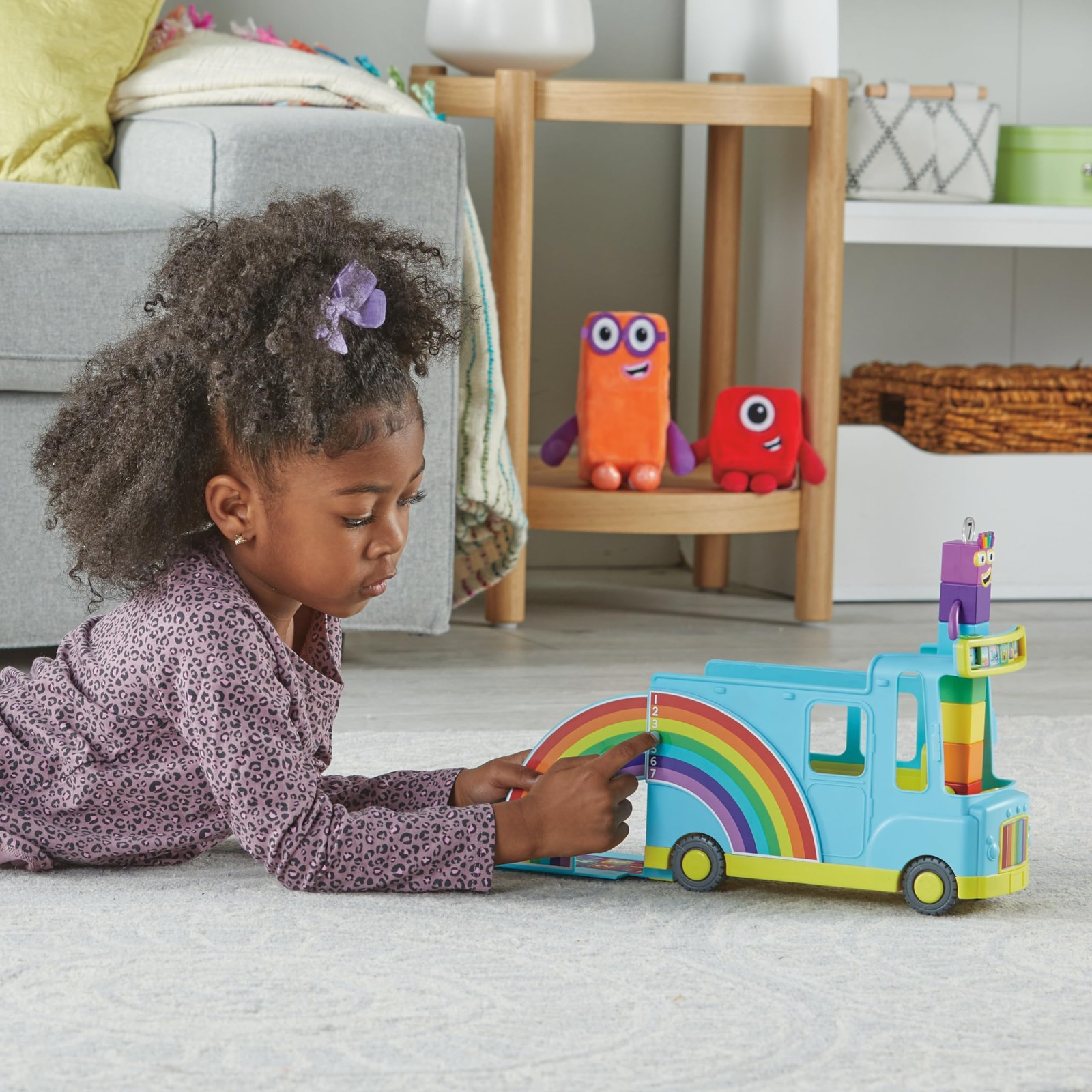 hand2mind Numberblocks 4.7 inches x 10.4 x 7.7 inches, Multicolor