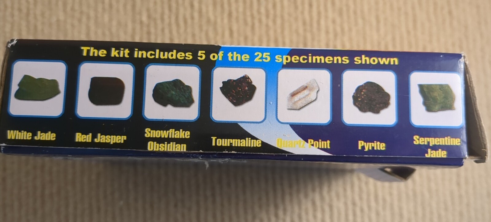 Rock, Mineral, Crystal Treasure Excavation Kit