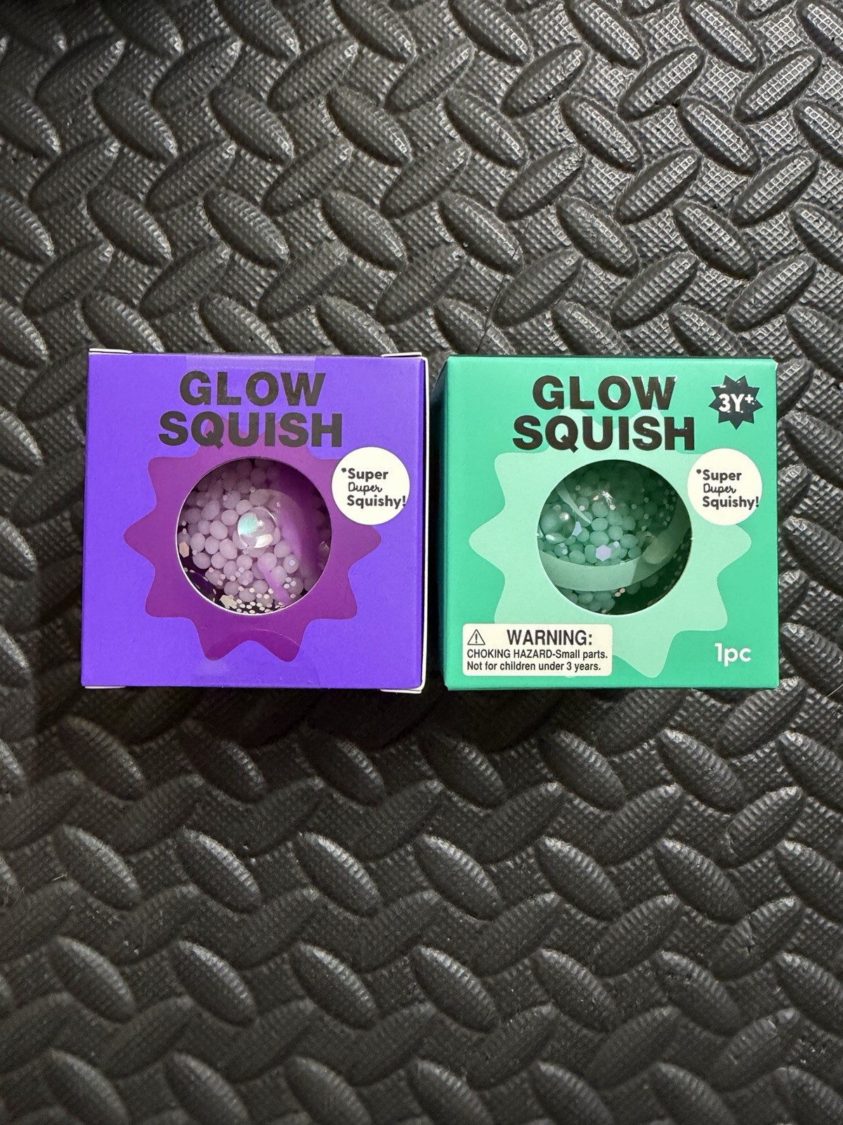 J’Adore Glow Squish Squishy Squeeze Toy Balls New Lot of 2 Brand NEW