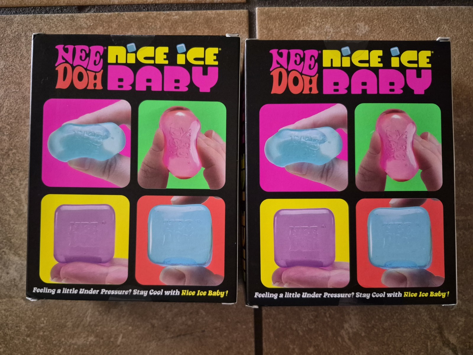 Needoh Nice Ice Baby 4 Pack (Mini Nice Cubes) – NIB
