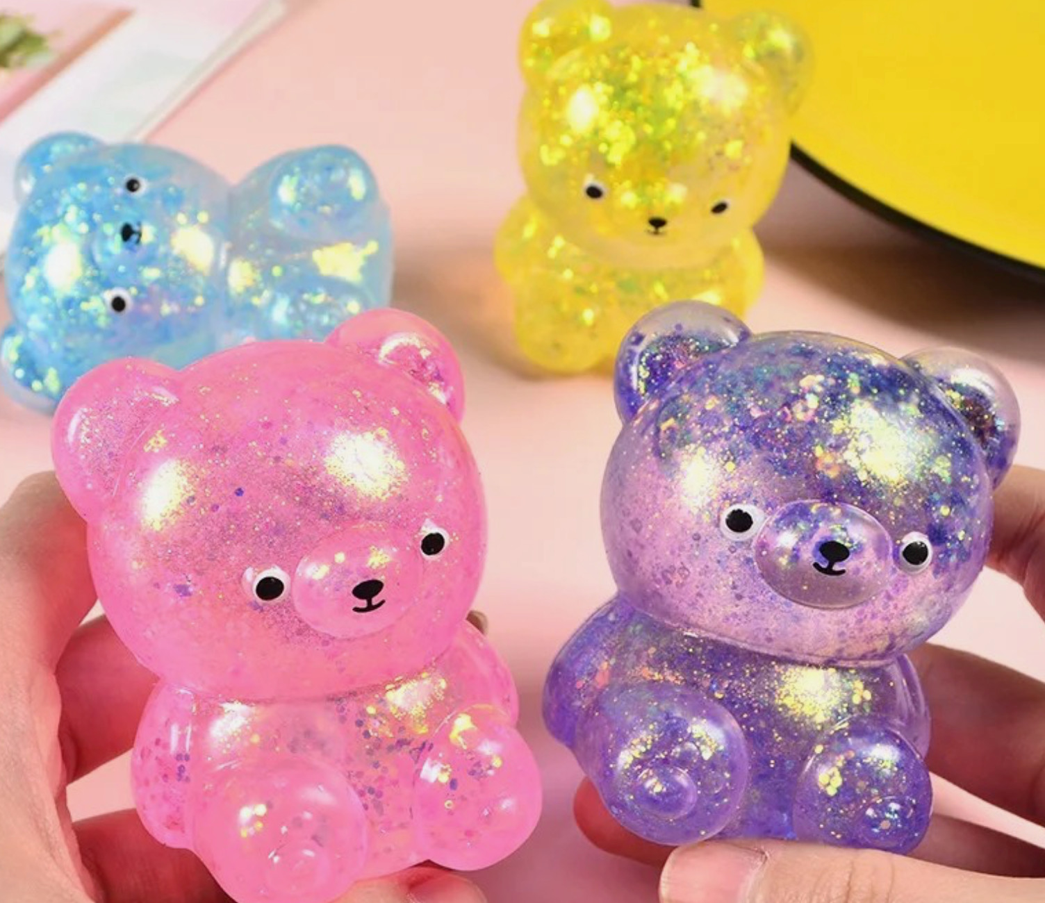 Fun Doh Squishy Bearz Fidget Bear 2 Pack