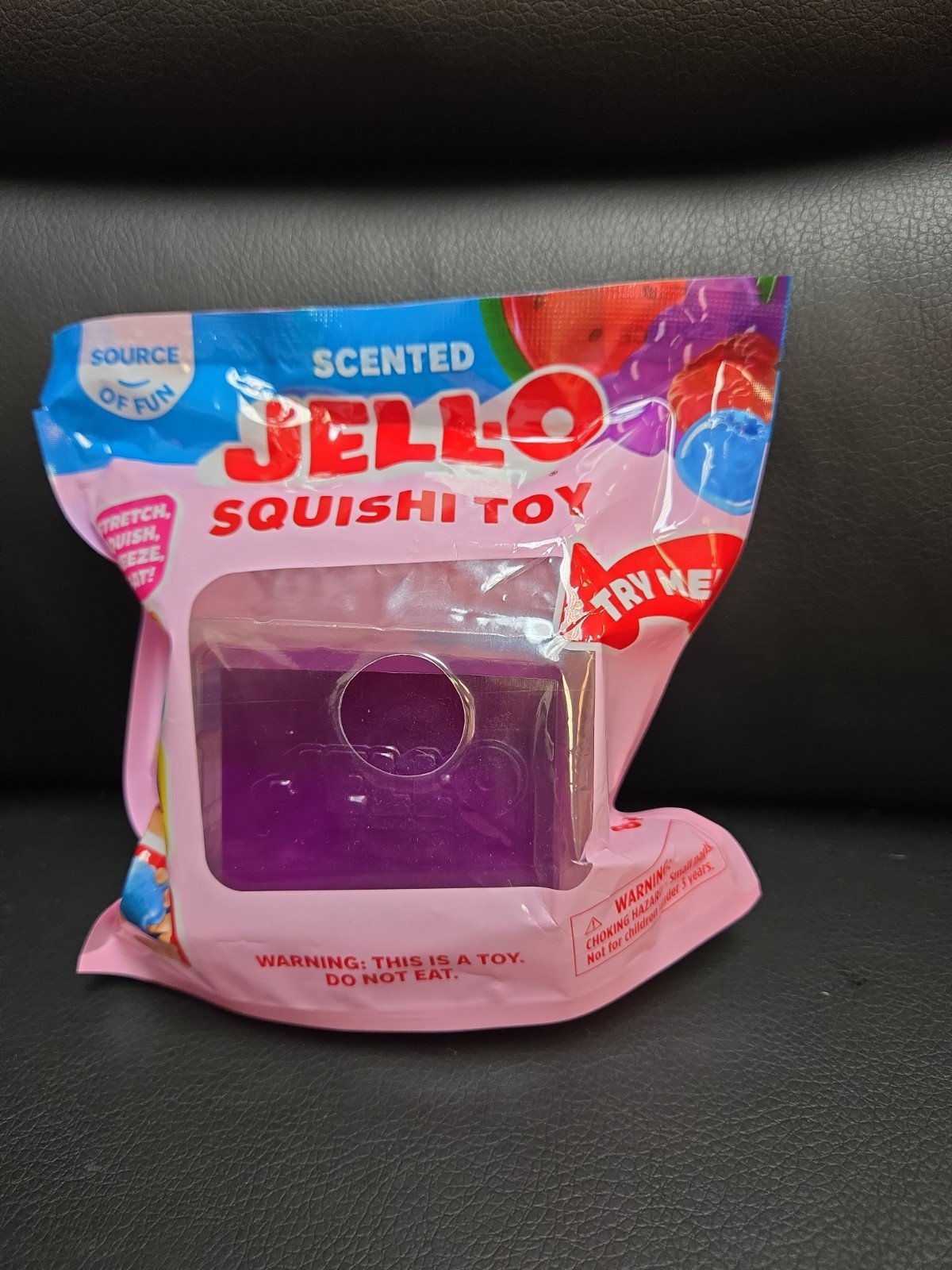 Jell-O Scented Squishi Toy – Purple Ages 4-7, Jell-O Character