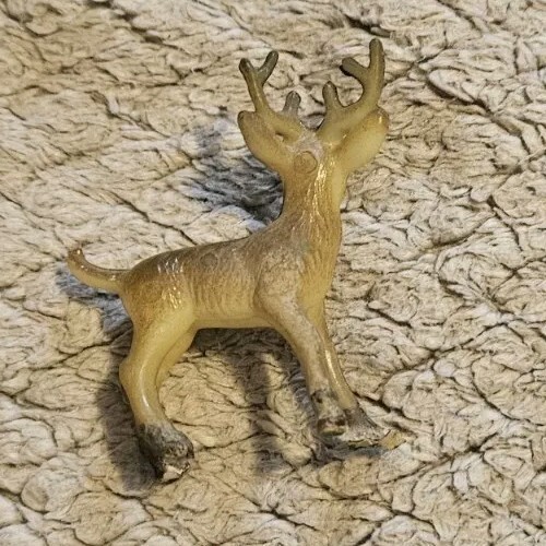 Forest Animal Figure Lot Six (6) Animals 4 Inches Long