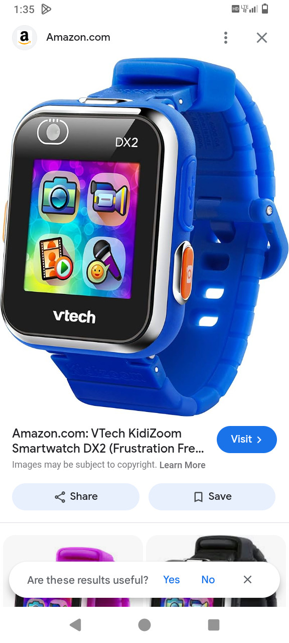 Vtech KidiZoom Smartwatch DX2 (80-193800) – Blue