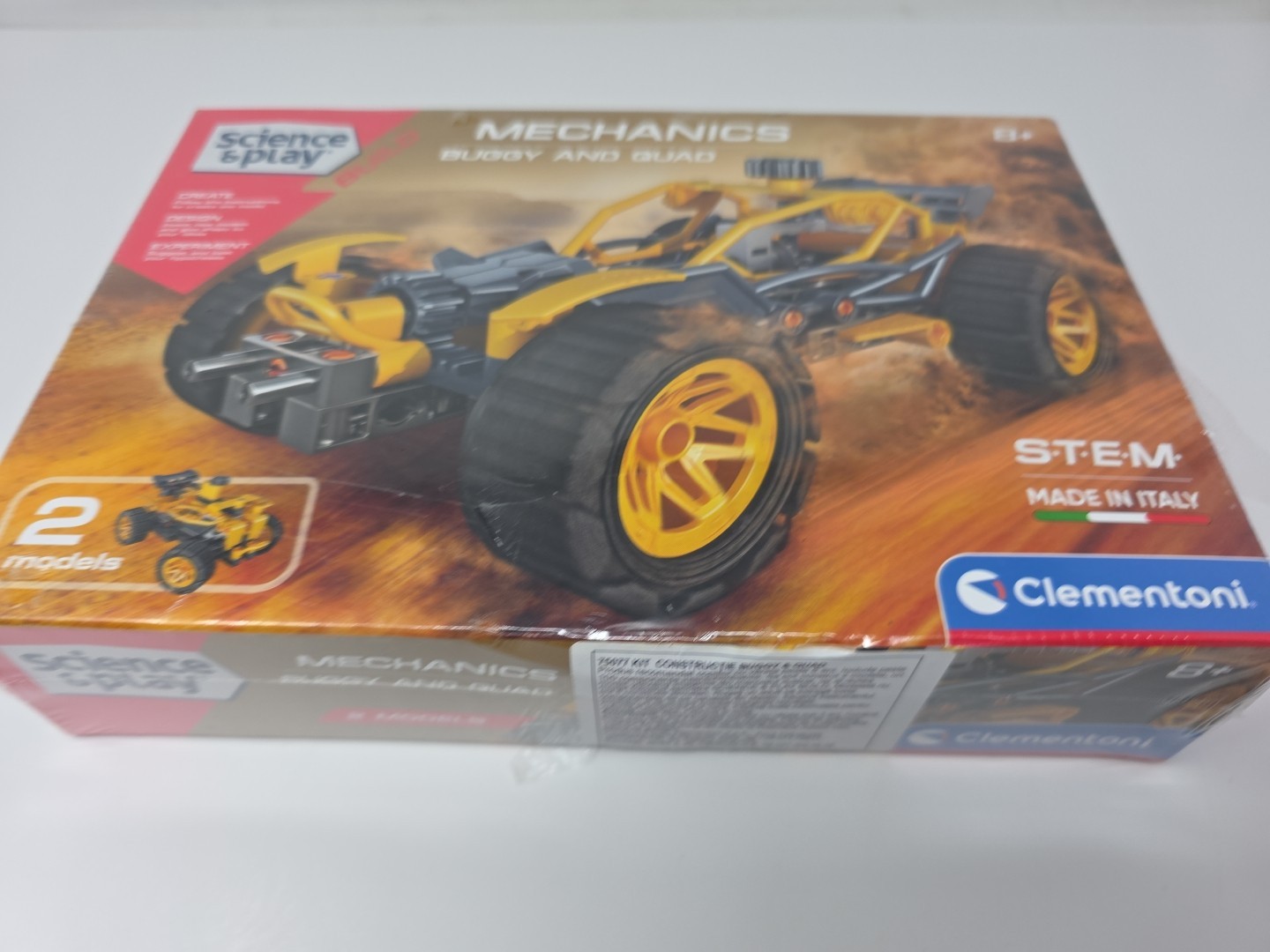 Clementoni Mechanics – Buggy and Quad Scientific Kit- Science & Play NEW