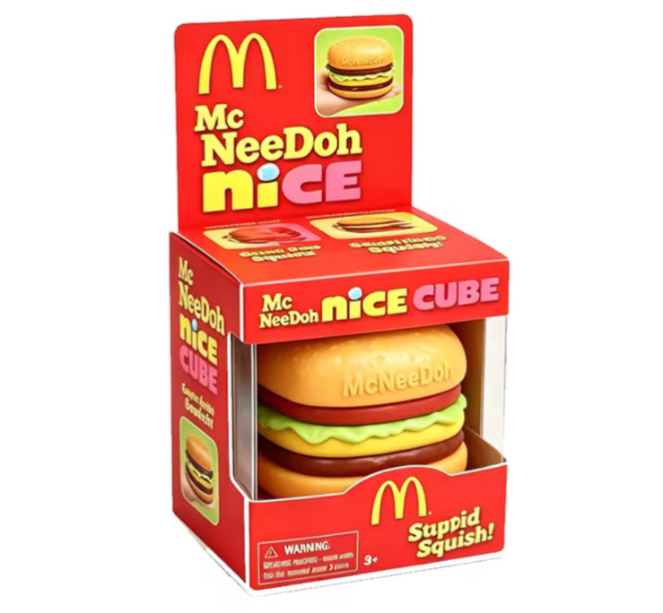 McDonald’s sensory squish burger