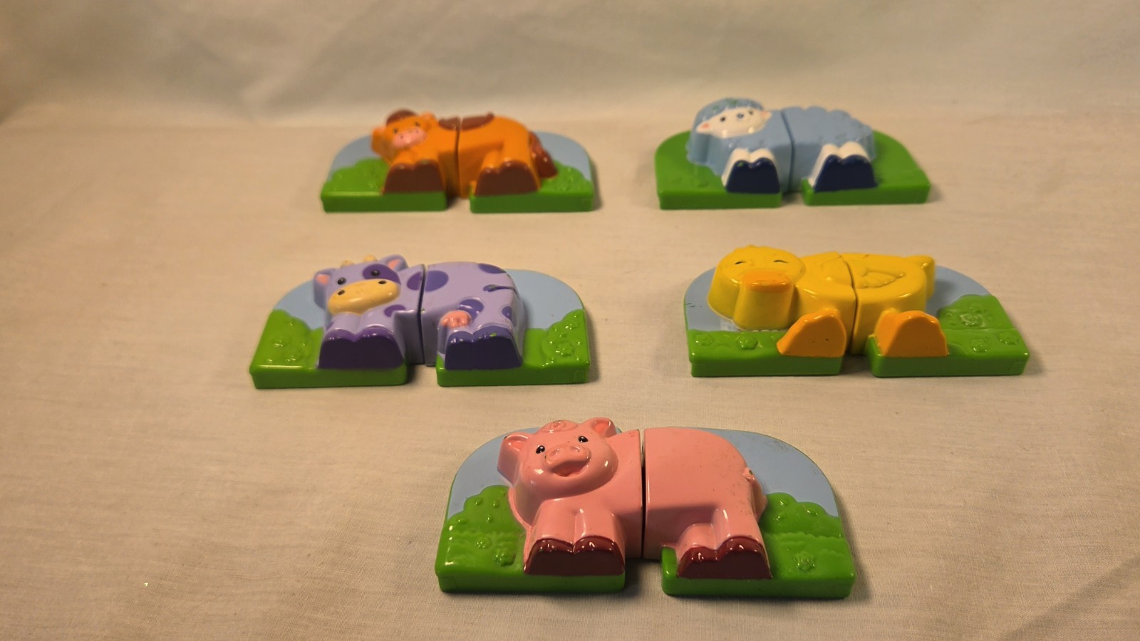 Leapfrog Fridge Farm Magnetic Animal Matching Set