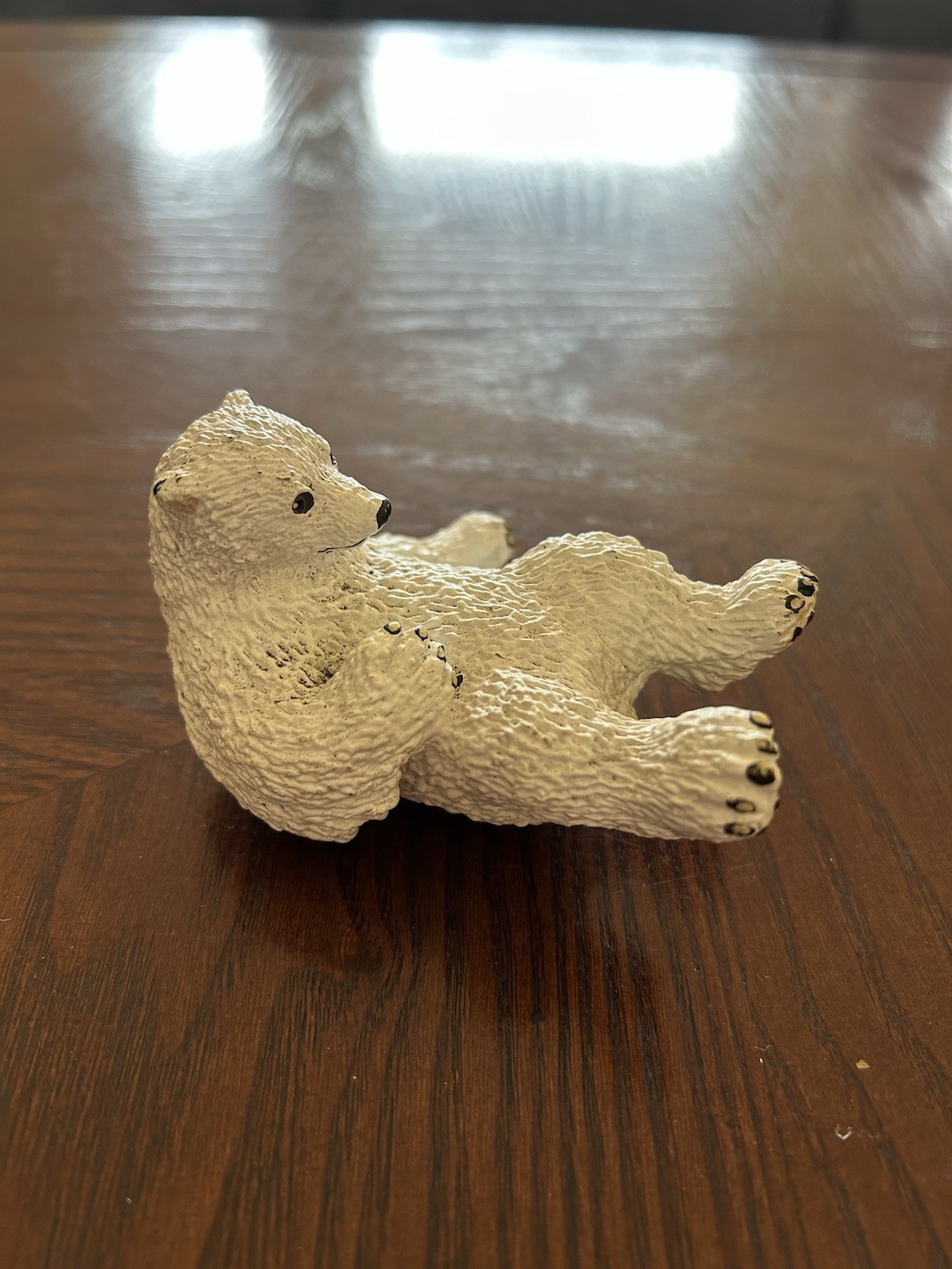 Safari Ltd Vanishing Wild Polar Bear Cub Baby 1990 VTG