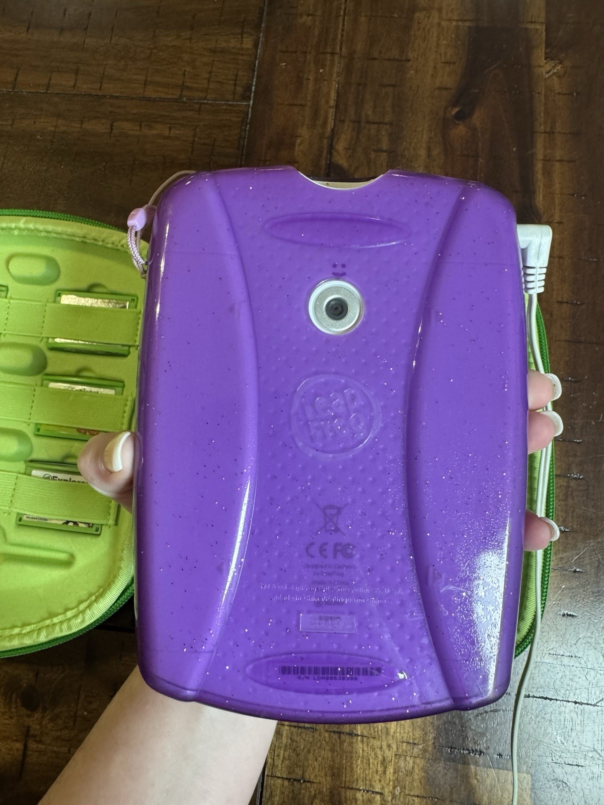LeapFrog LeapPad 2 Learning Tablet 6 Games Case Stylus Gel Skin Bundle TESTED