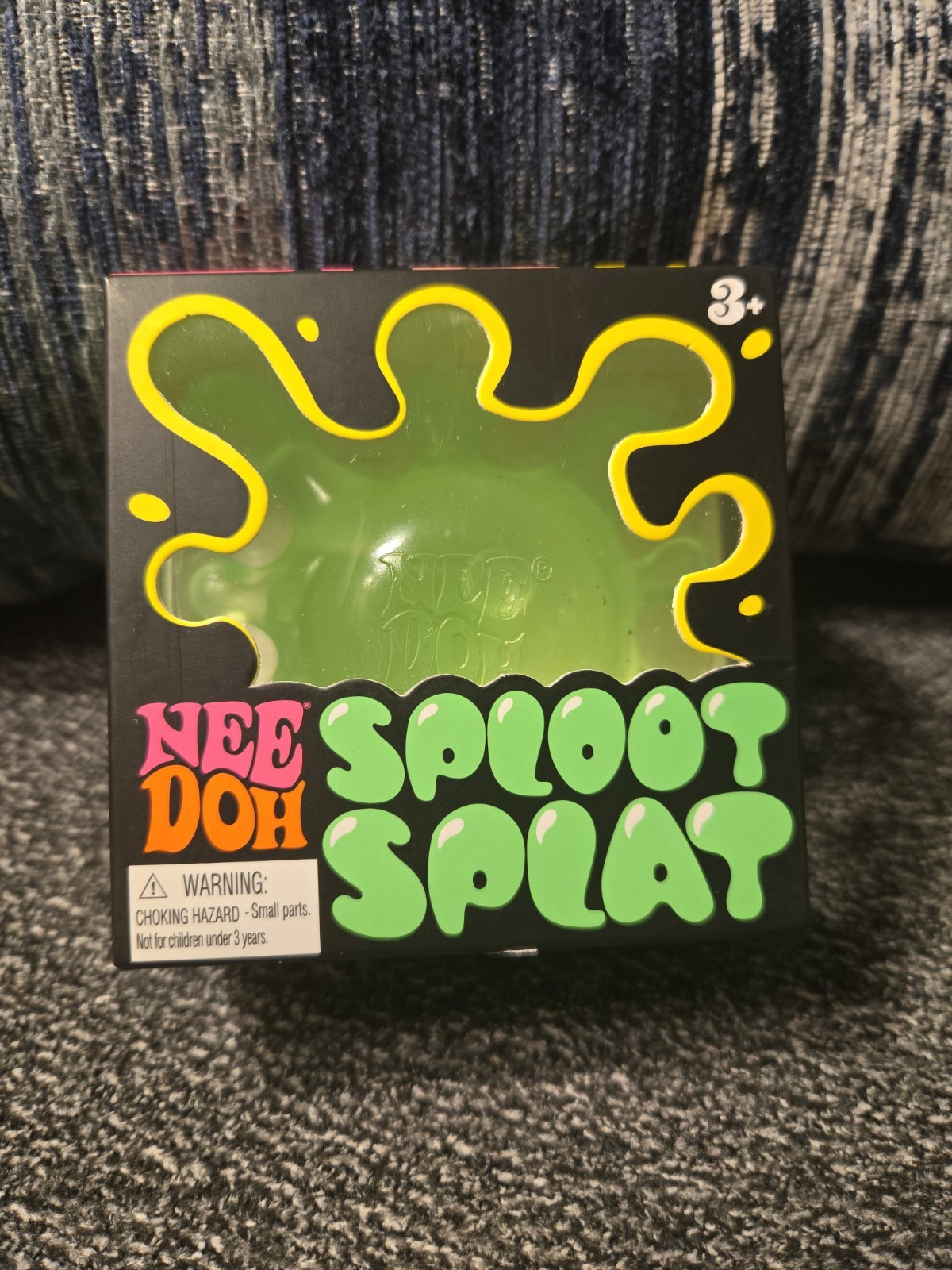 Schylling NeeDoh SPLOOT SPLAT Nee Doh SplootSplat Squishy Green Factory Sealed