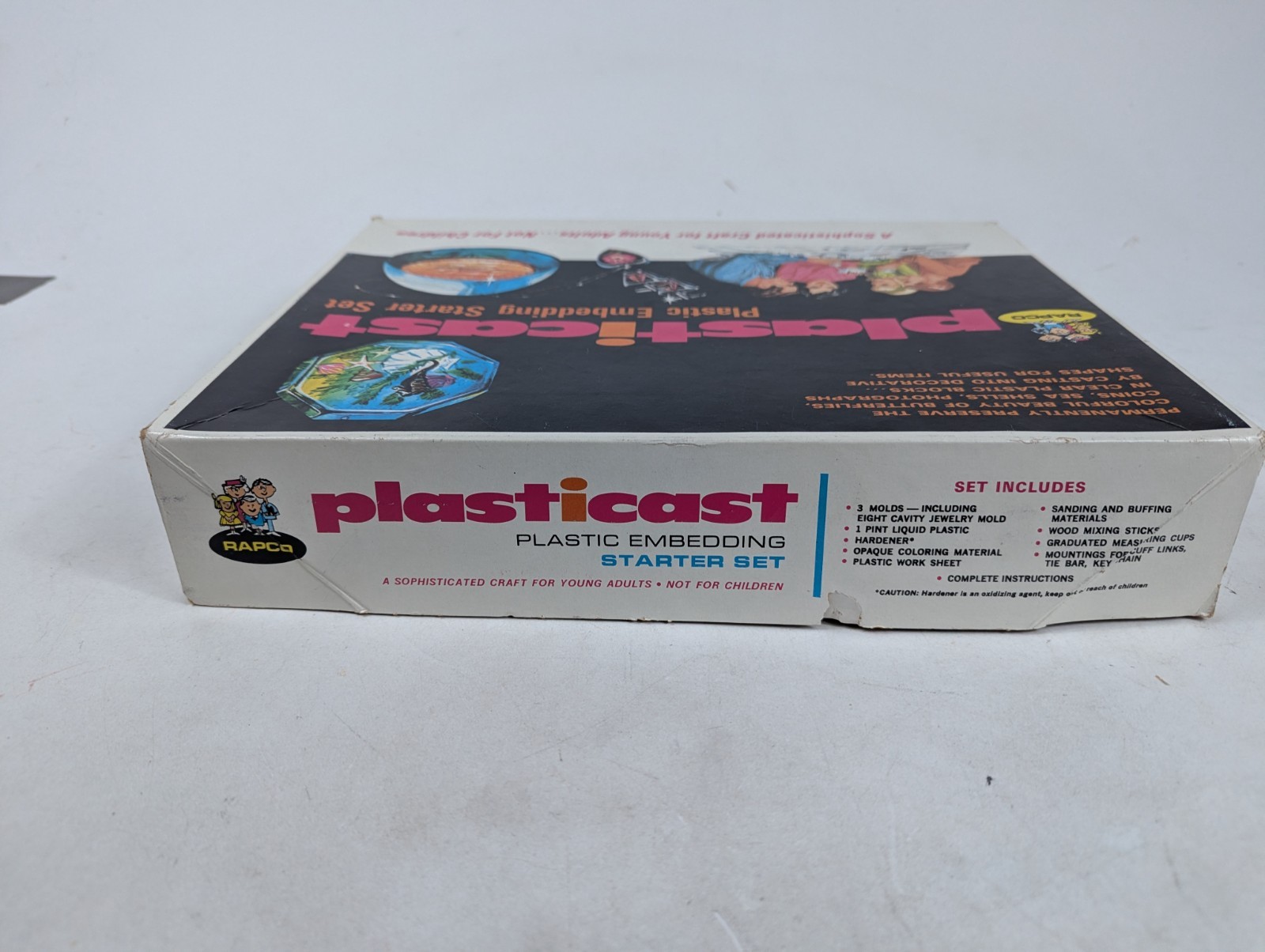 Vintage RAPCO Plasticast Embedding Starter Set Resin Craft Kit 1960s