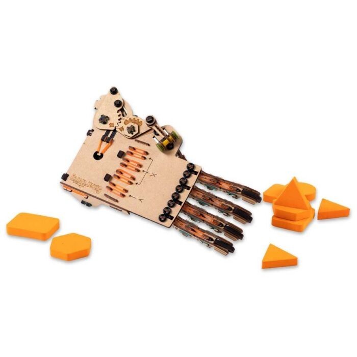 Robotic Mechanical Hand STEM Experiment Kit for Kids Ages 8-14 | Build & Control