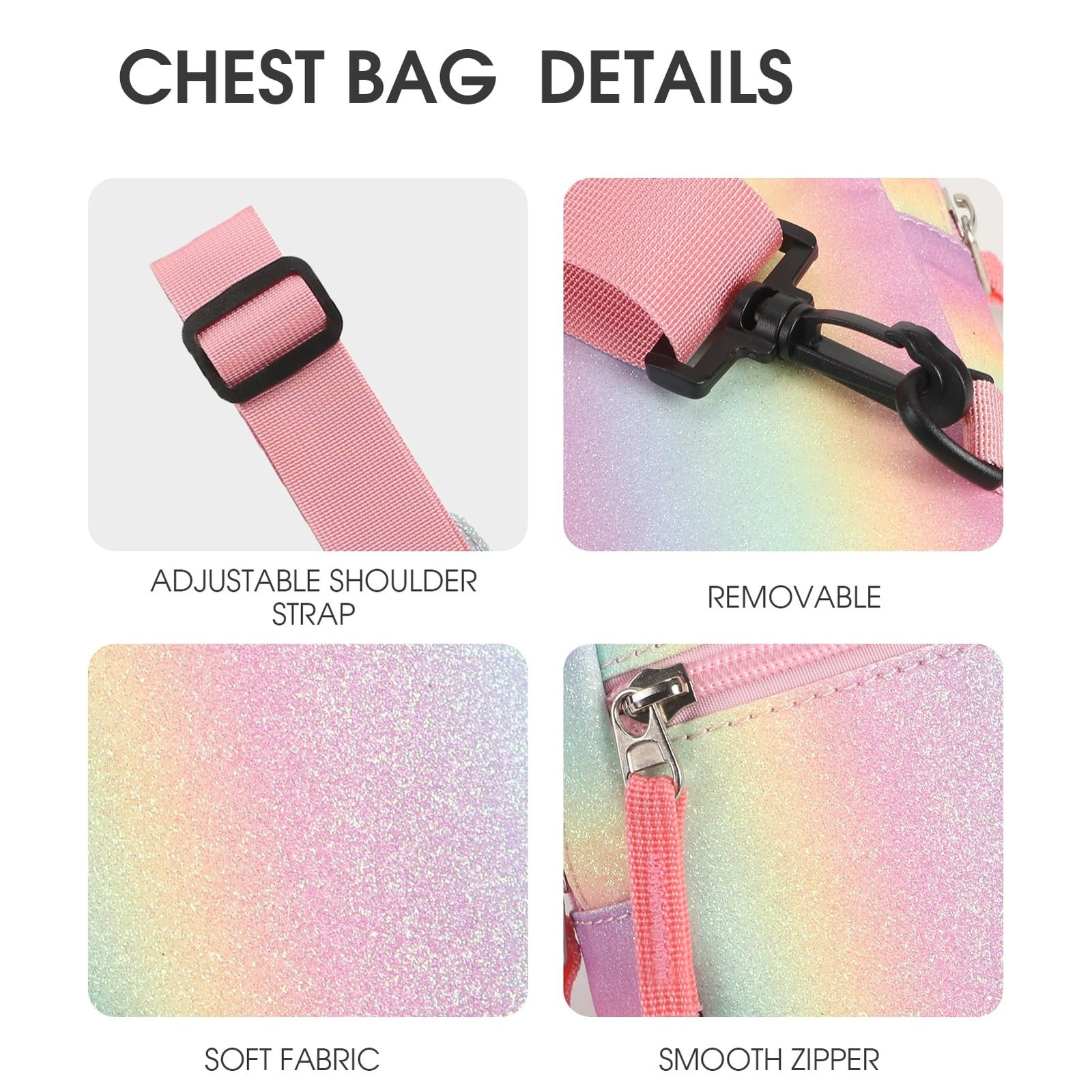 Birthday Gifts for 8 9 10 11 12 Year Old Teens Girls Kids, Fanny Pack Crossbo…