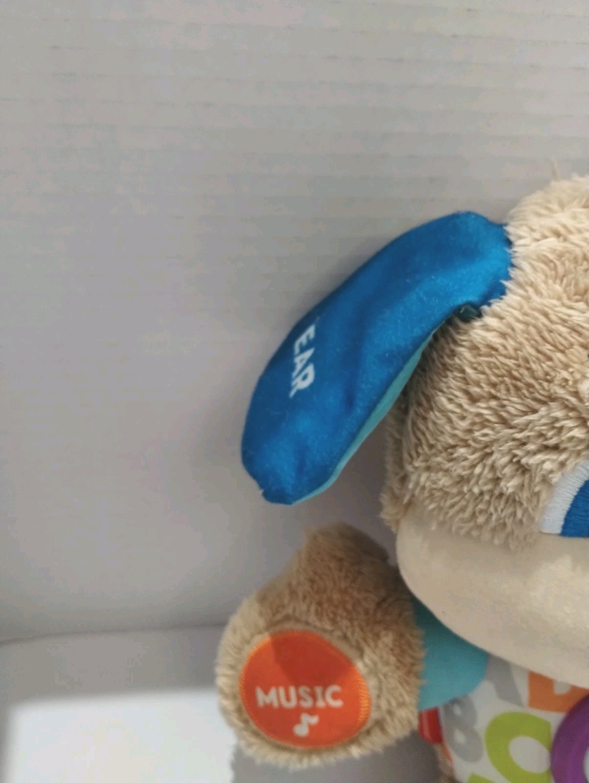 Fisher Price Smart Stages Talking Teddy Bear Interactive Plush Toy Works Sounds