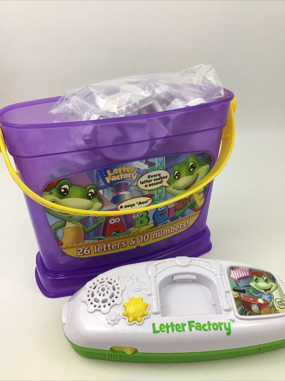Leap Frog Letter Factory Alphabet Phonics Numbers Learning Toy COMPLETE Tested