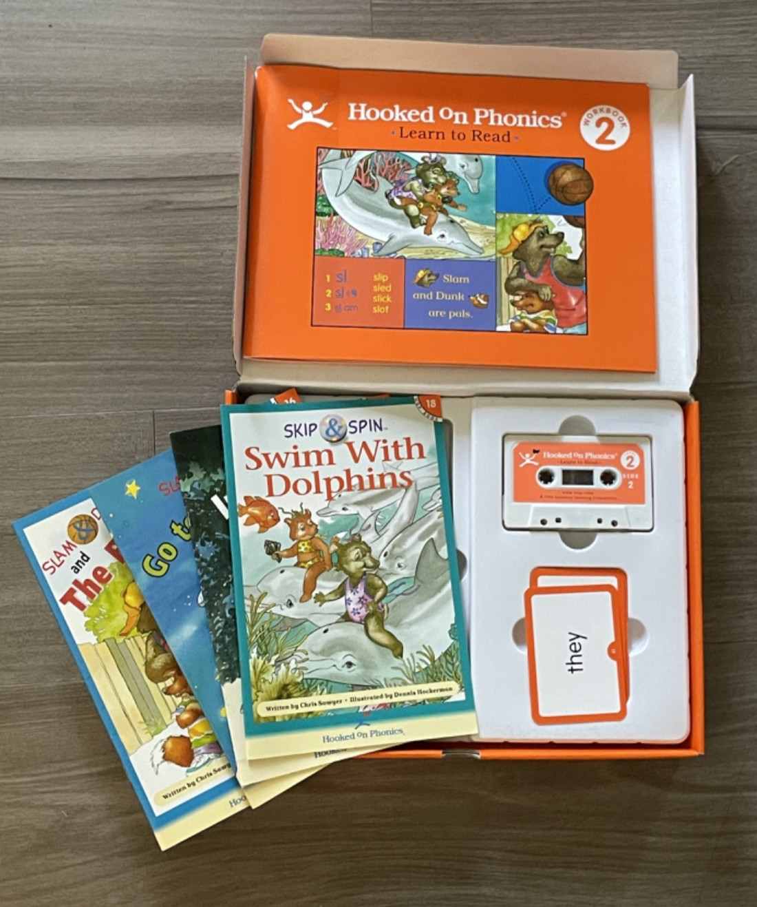 VTG Hooked on Phonics Set Cassette Version Levels 1-5 + Parent, Learn to Read