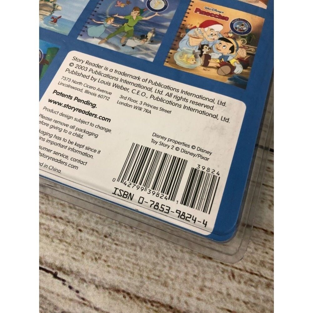 Disney Story Book Reader Storybook Beauty The Beast Interactive Cartridge NWT