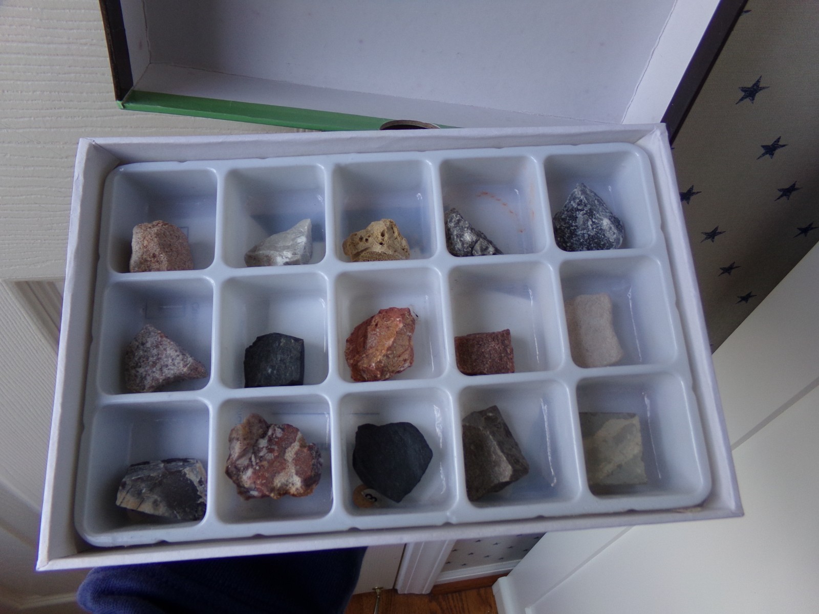 FLAWS Sedimentary Rocks Science Kit GeoCentral 15 Rocks Ages 8+ Magnifying Glass