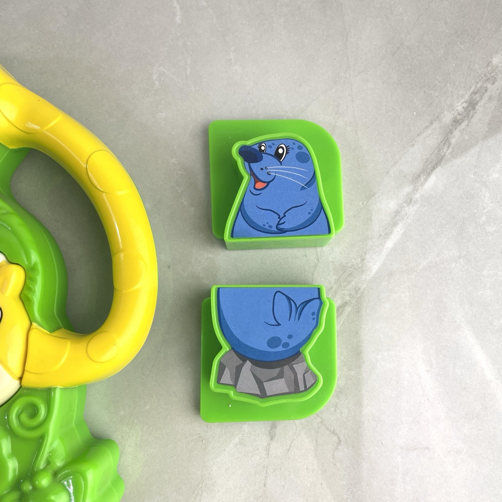 Leap Frog Zoo Animals Fridge Magnets Sound Complete French English Tested RARE