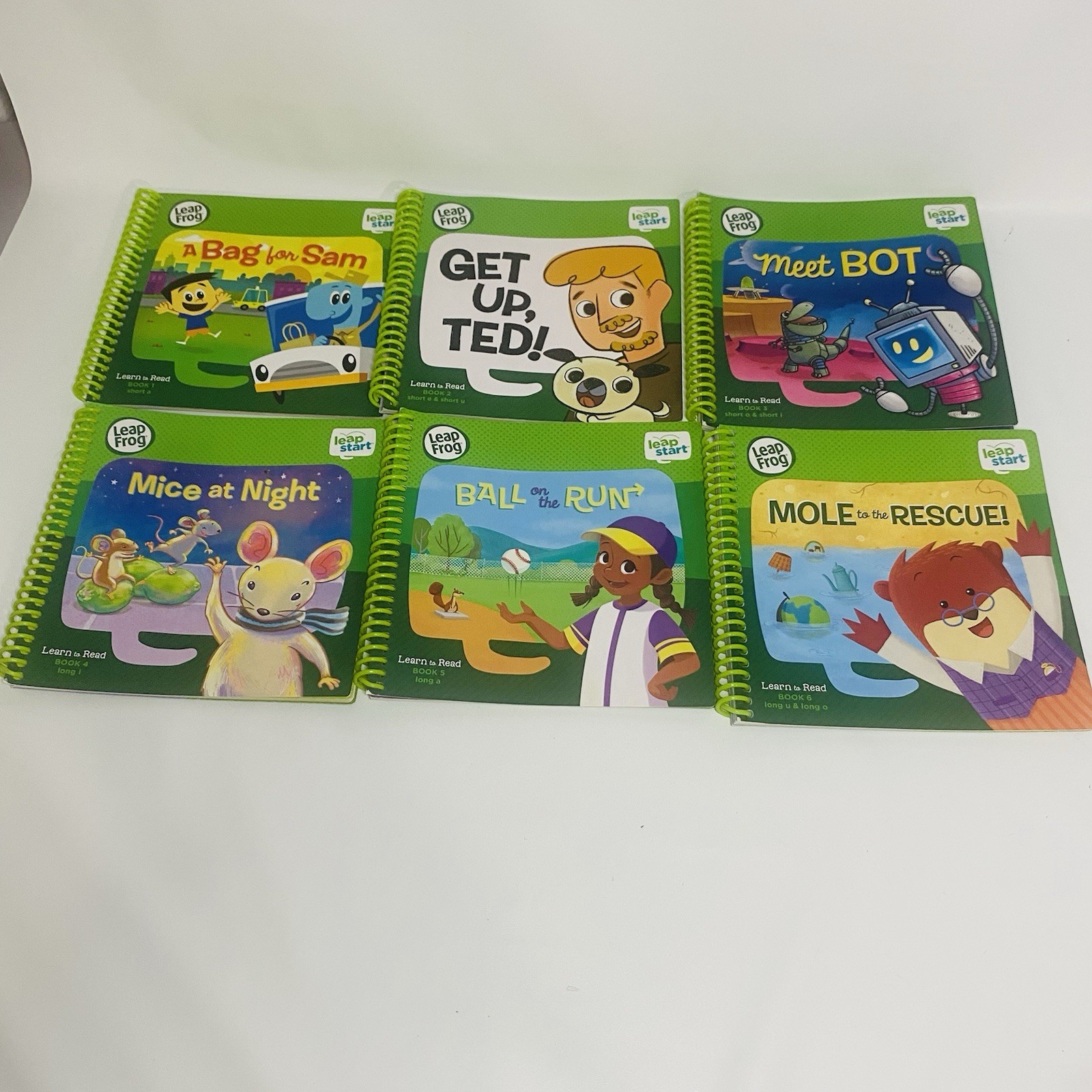 Leap Frog Leap Start 1-6 Learn To Read Books Volume 1 for 4-7 Year Olds Set