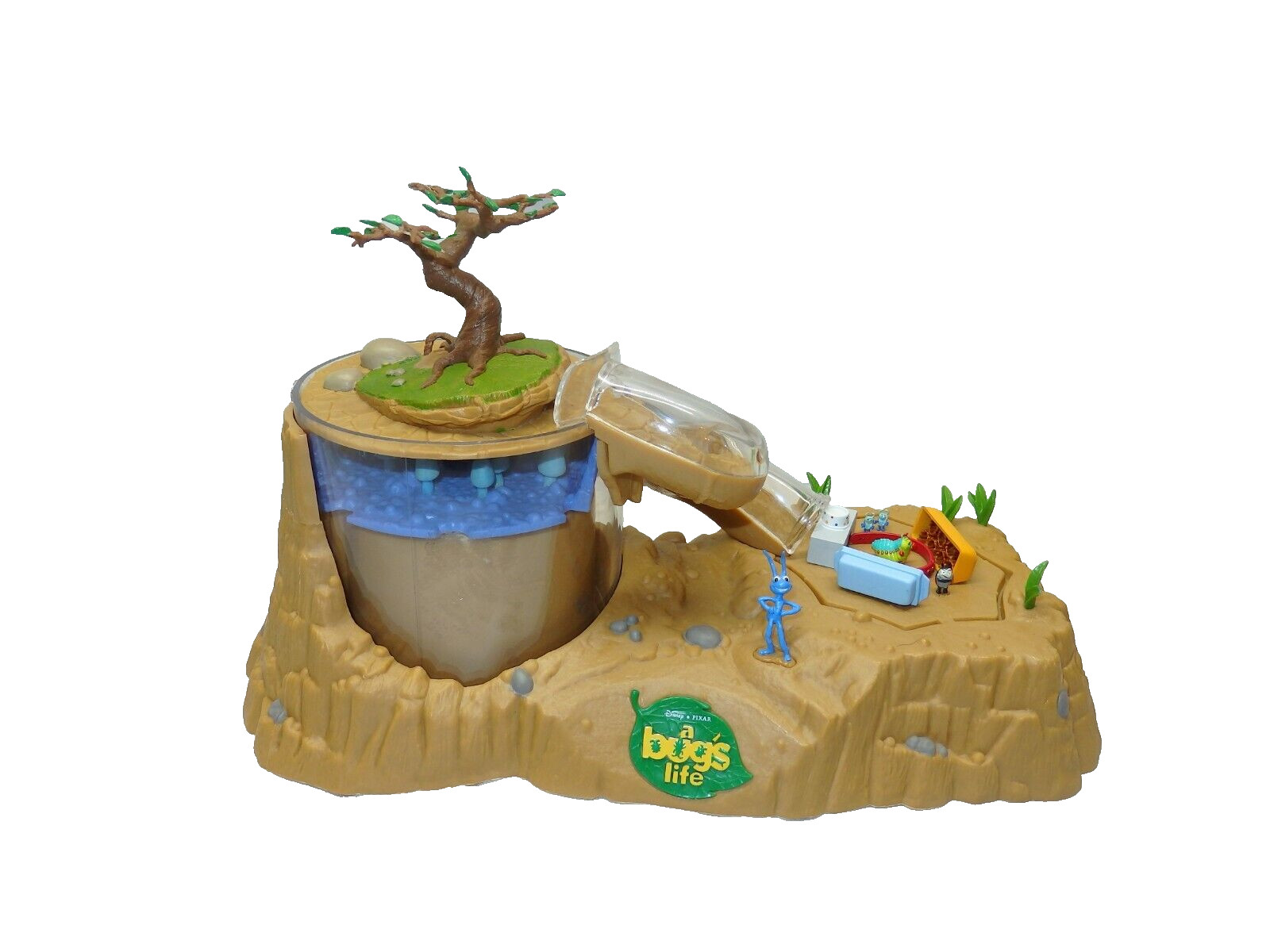 A Bugs Life Ant Island VTG Live Ant Habitat(missing both domes) READ DESC