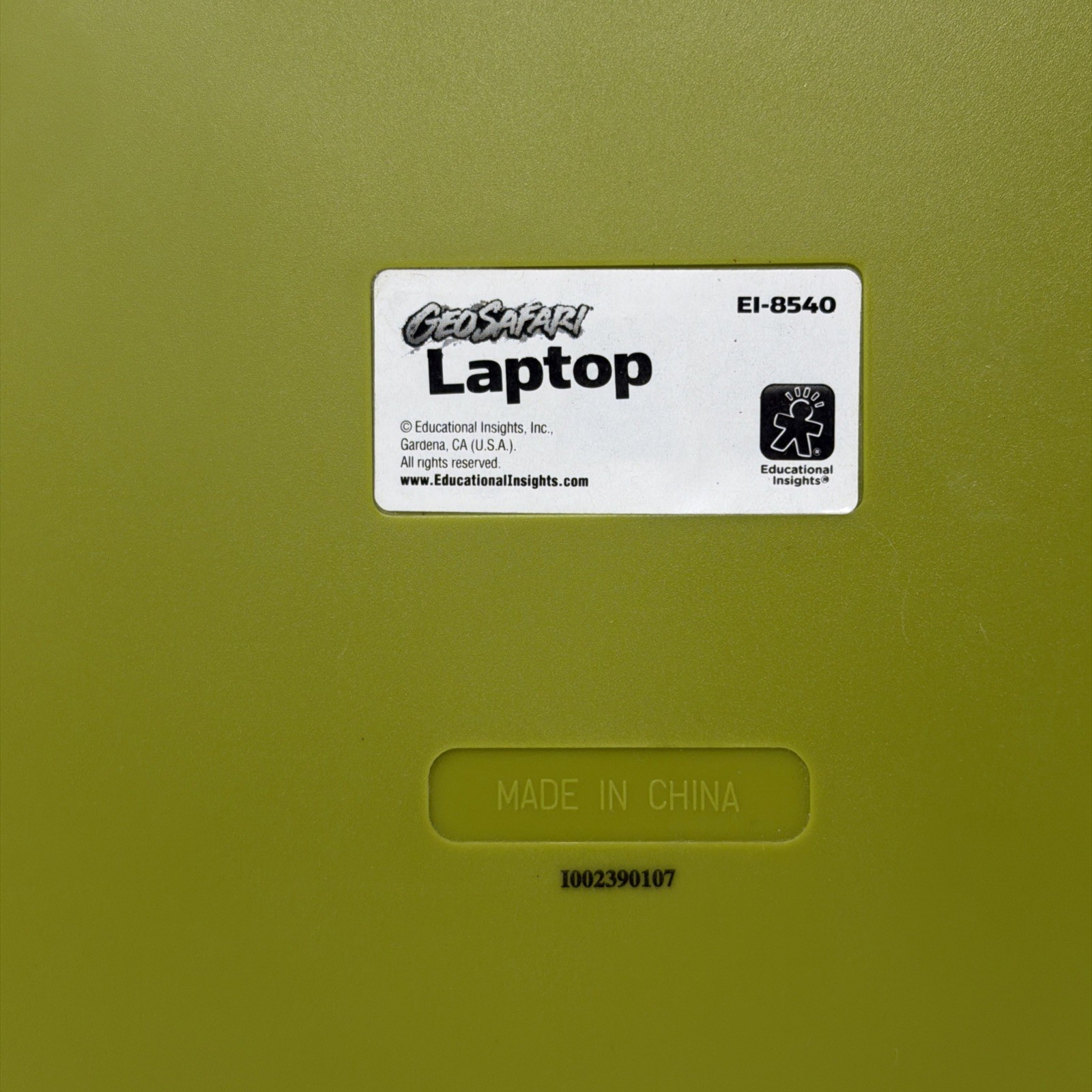 GeoSafari Laptop Educational System, 124 activities; 62 dbl sided cards, EI-8540