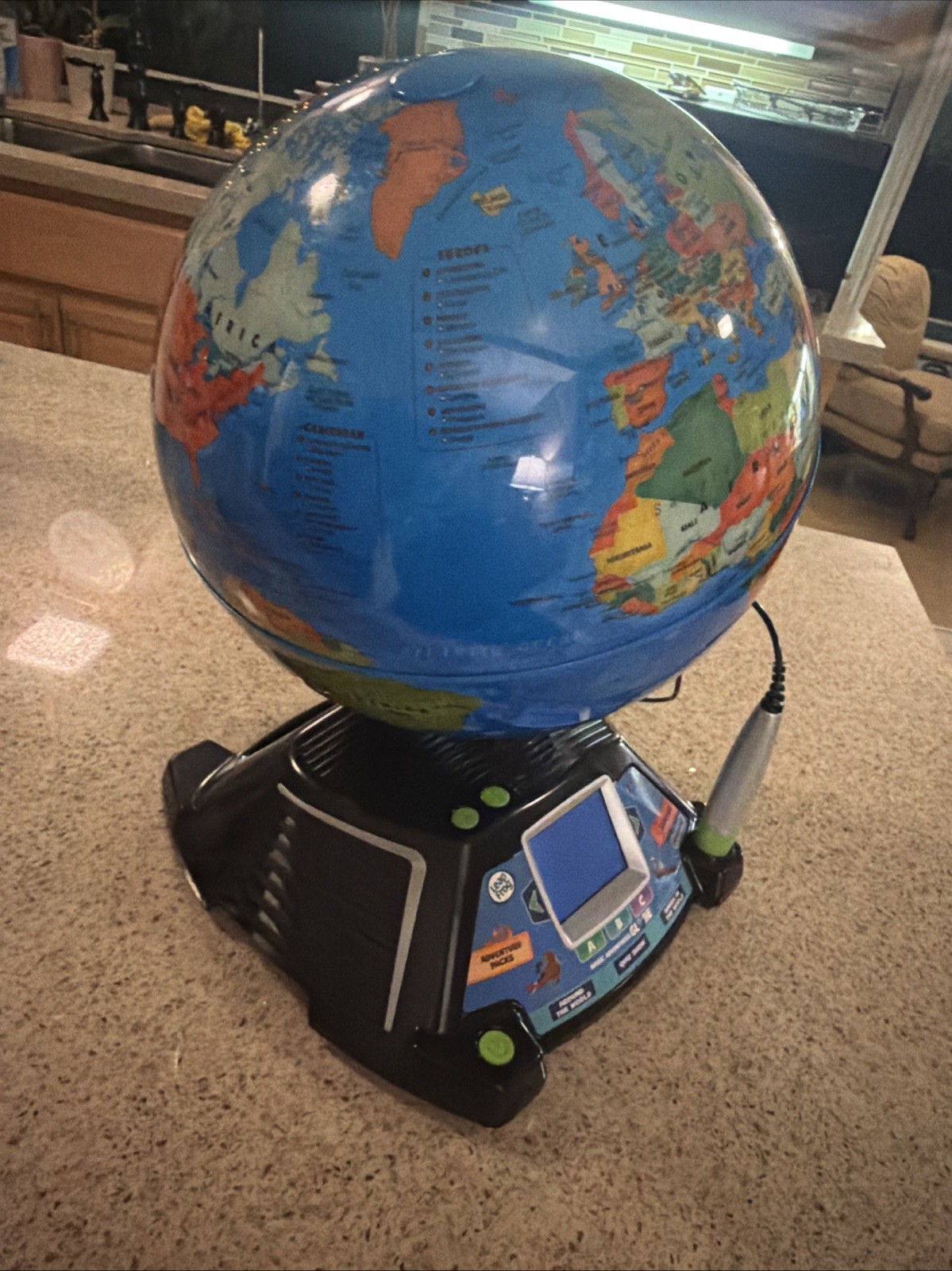 LeapFrog Magic Adventures Globe 2.8″ Video Screen BBC Interactive Games – Used