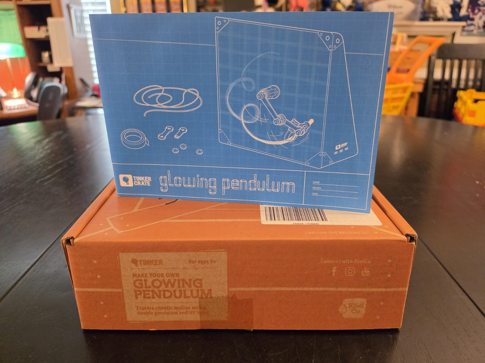 Kiwi Crate Tinker Boxes Glowing Pendulum DIY for Ages 9+
