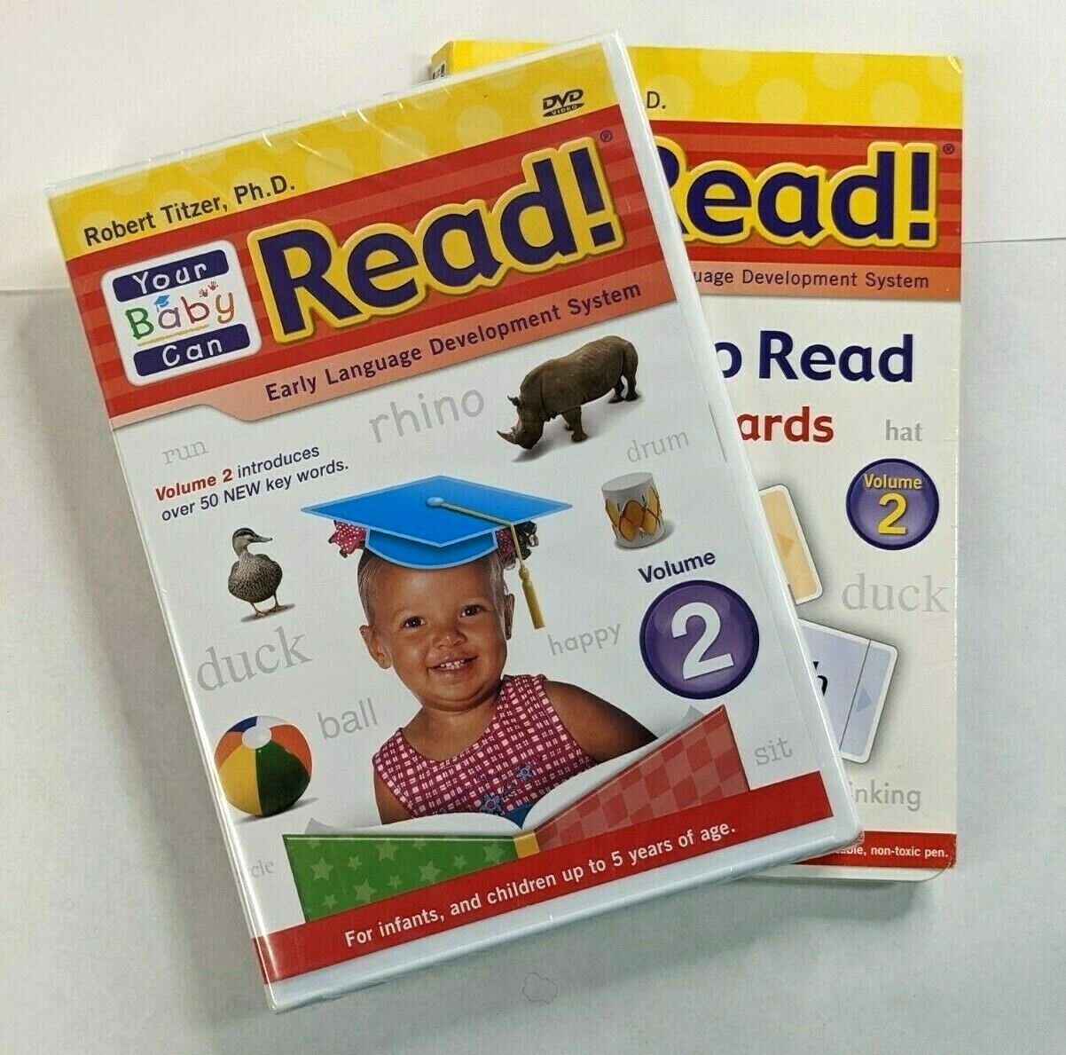 Your Baby Can Read Early Development System Volume 2 DVD, Plus Word Cards
