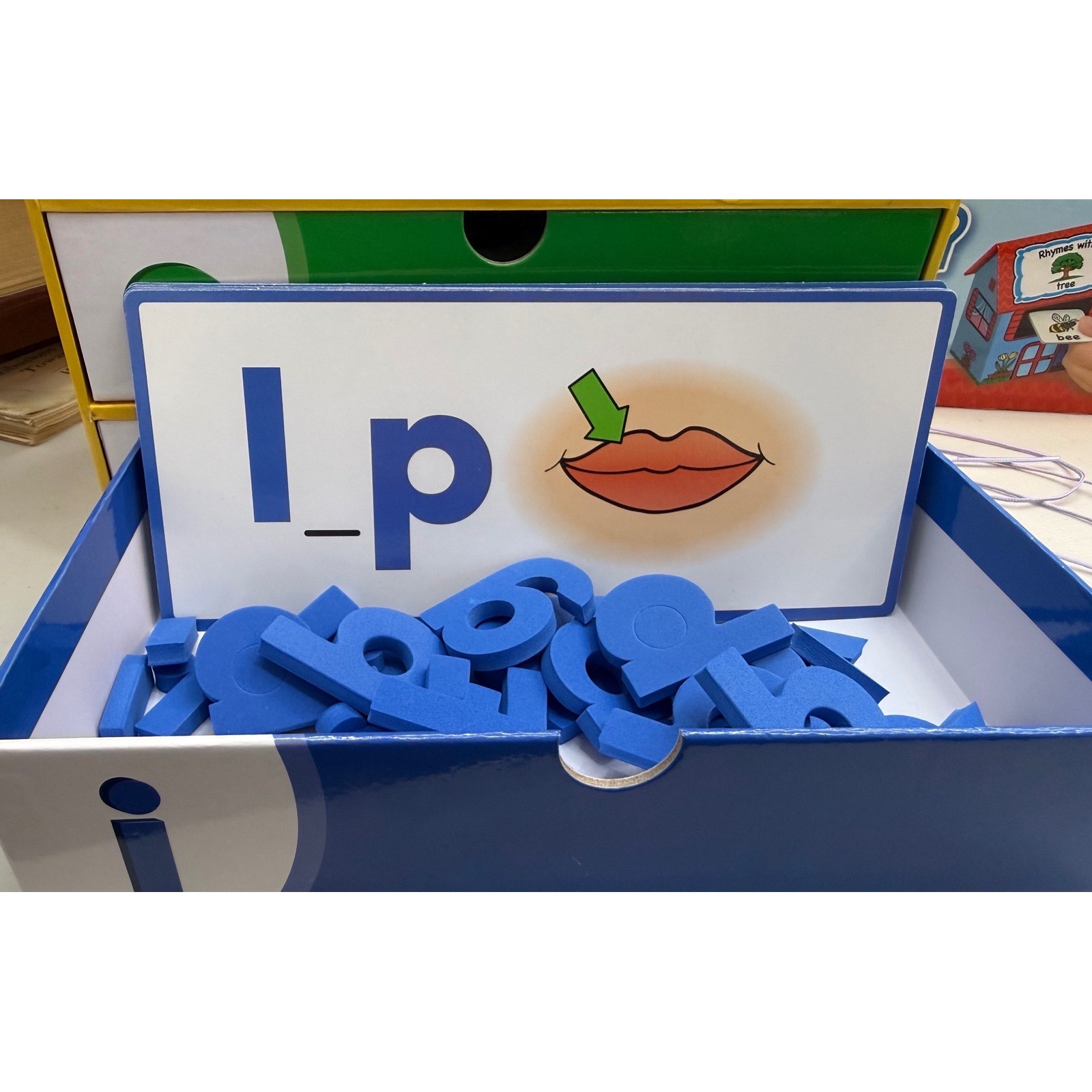 Lakeshore Simple Words Learning Kit CVC Phonics Drawer Complete
