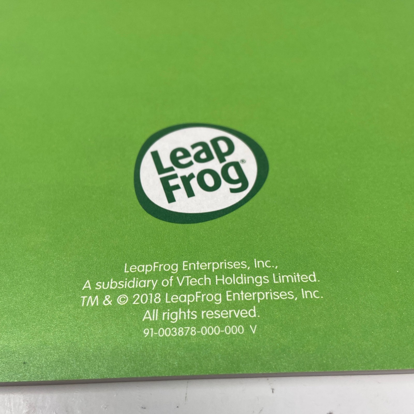 LeapFrog Learning Friends 100 Words Book – Green/Blue Bilingual