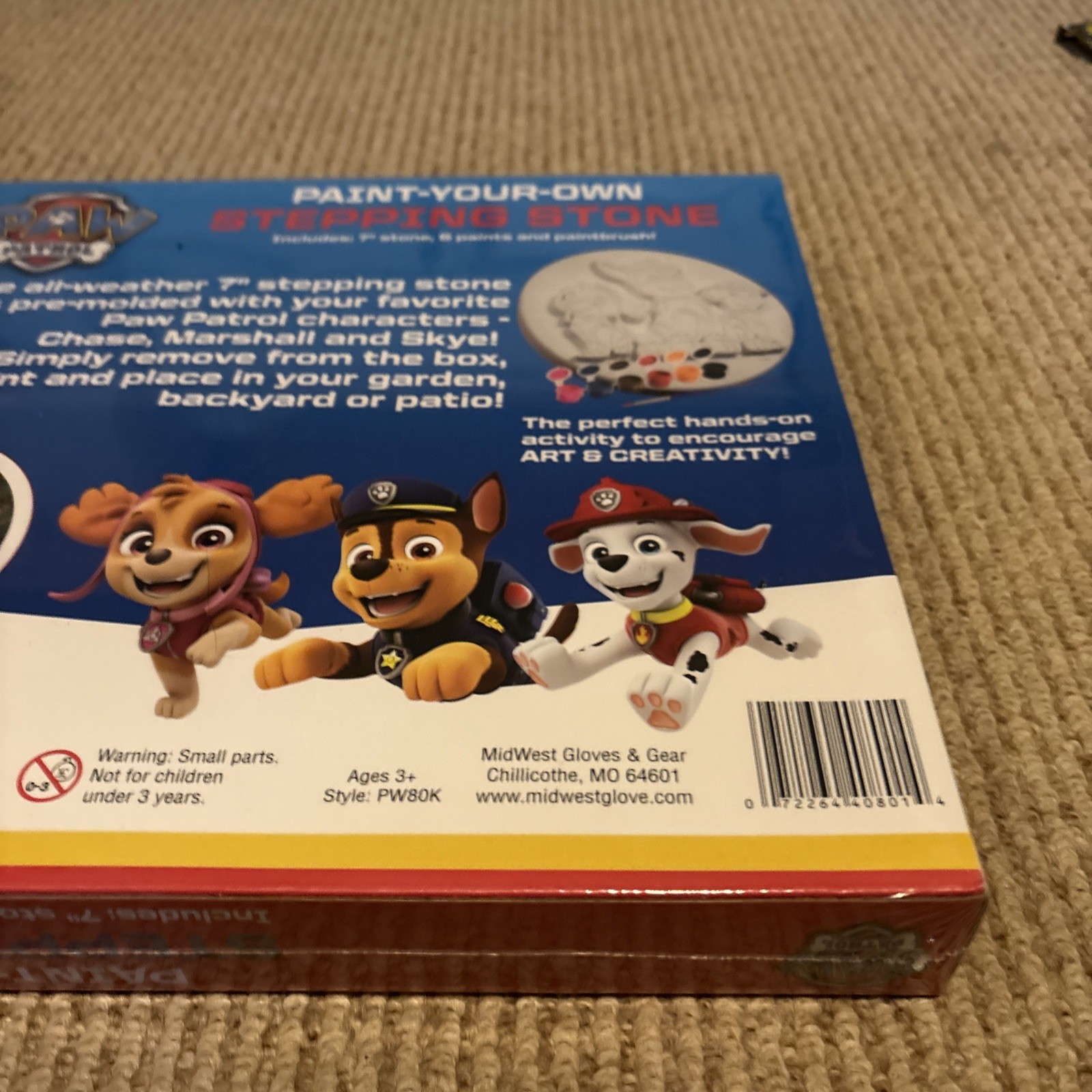 STEP STONE PAW PATROL 7″ Brand New Sealed