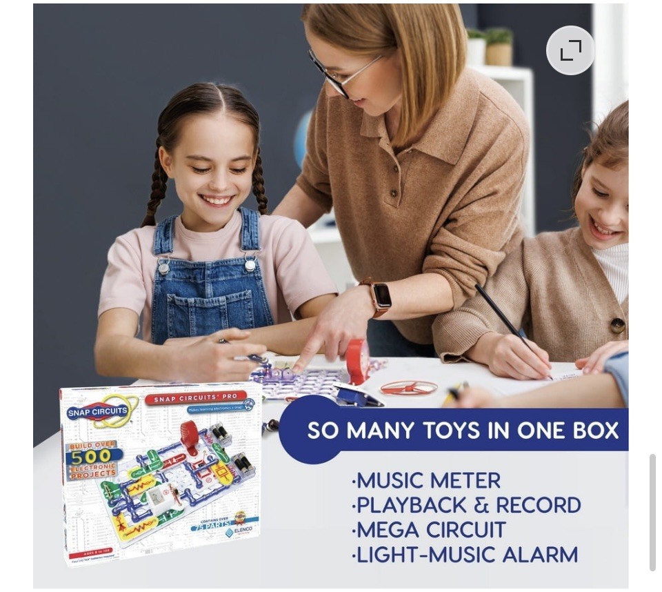 Elenco Snap Circuits Pro 500 in 1 Electronics Exploration Kit SC-500 BRAND NEW!