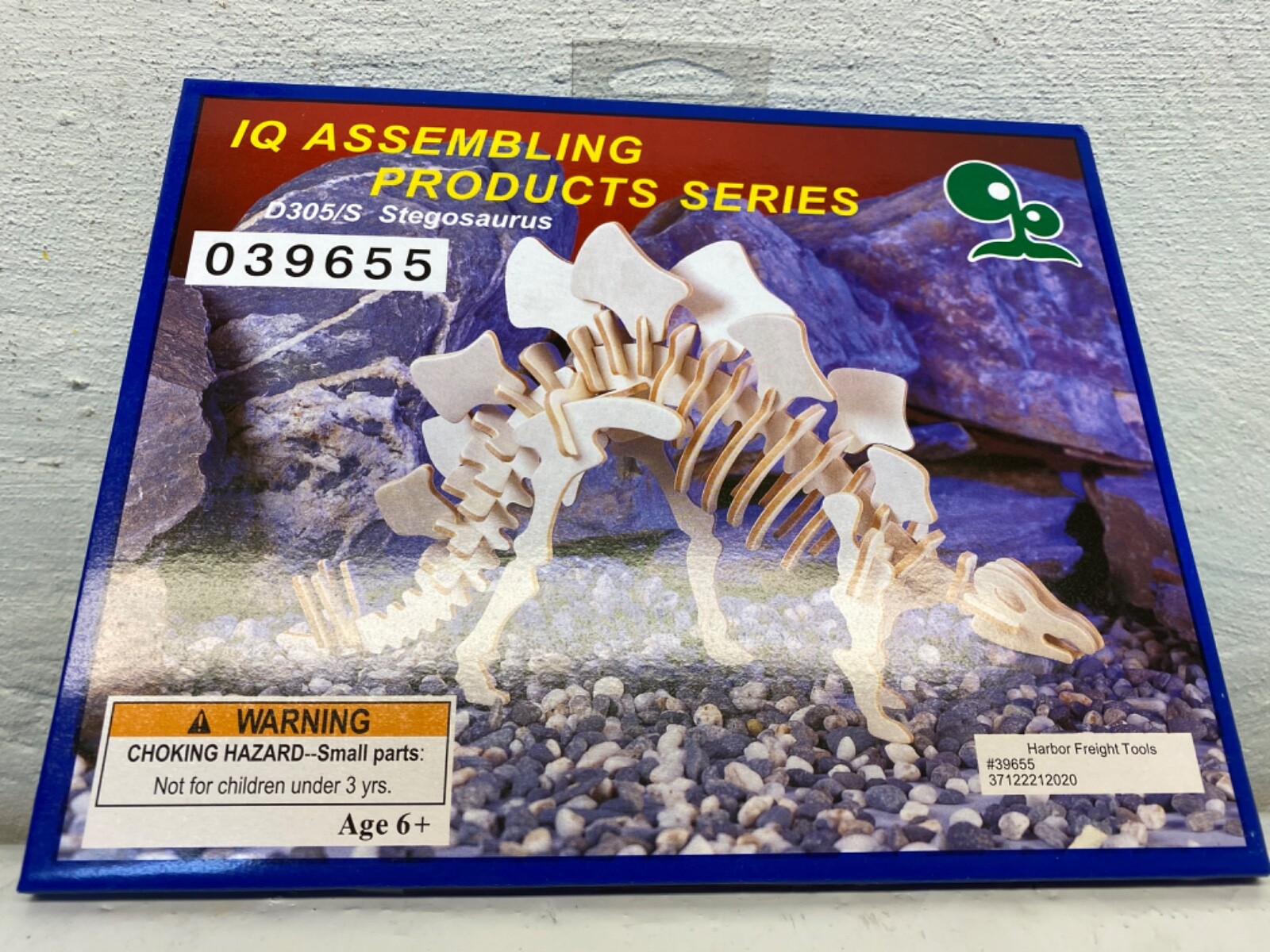 IQ Assembling Products Dinosaur Series Balsa Wood Skeletal Models Mammoth T Rex