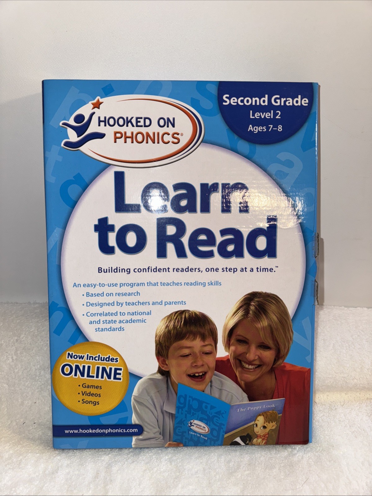 Hooked On Phonics – Learn To Read – 2nd Grade – Level 2 – Ages 7 – 8 –