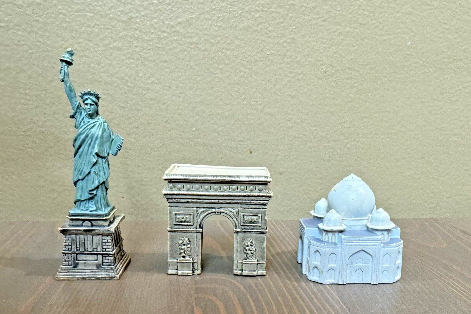 Lot of 3 Toob Safari Ltd Educational Around The World Mini Figure Buildings