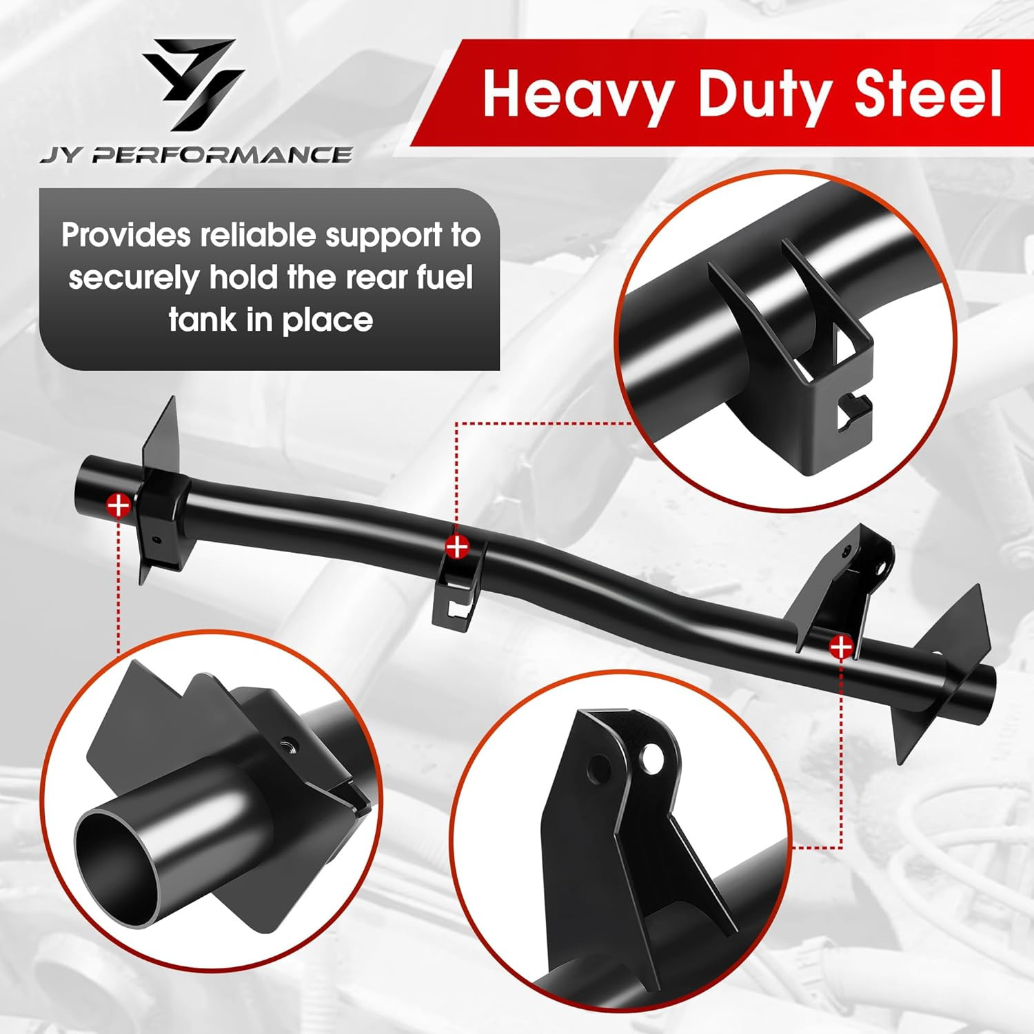Rear Fuel Tank Support Crossmember Compatible for 2007-2014 Chevy Silverado 1500