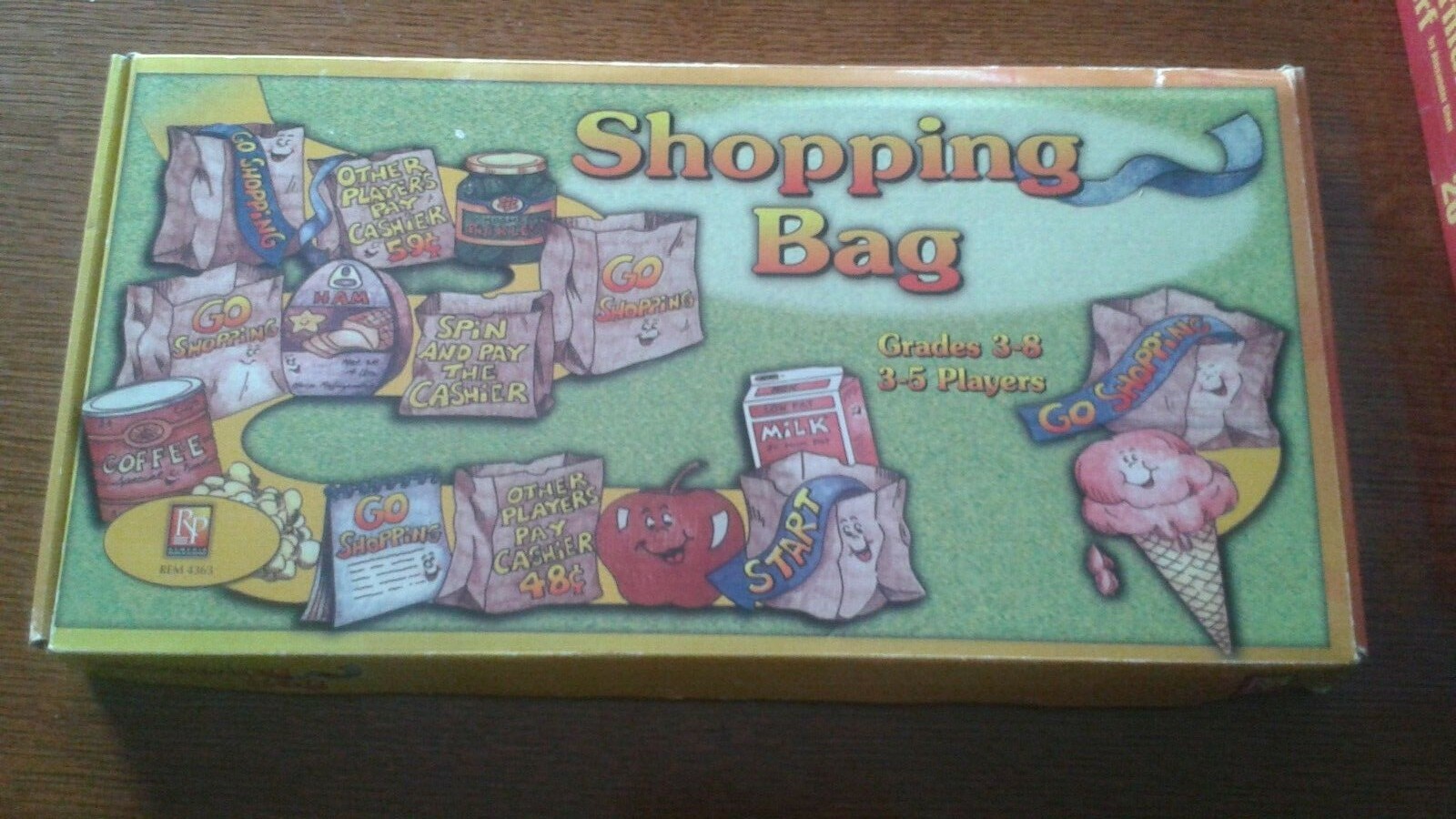 Shopping bag educational set game Remedia publications