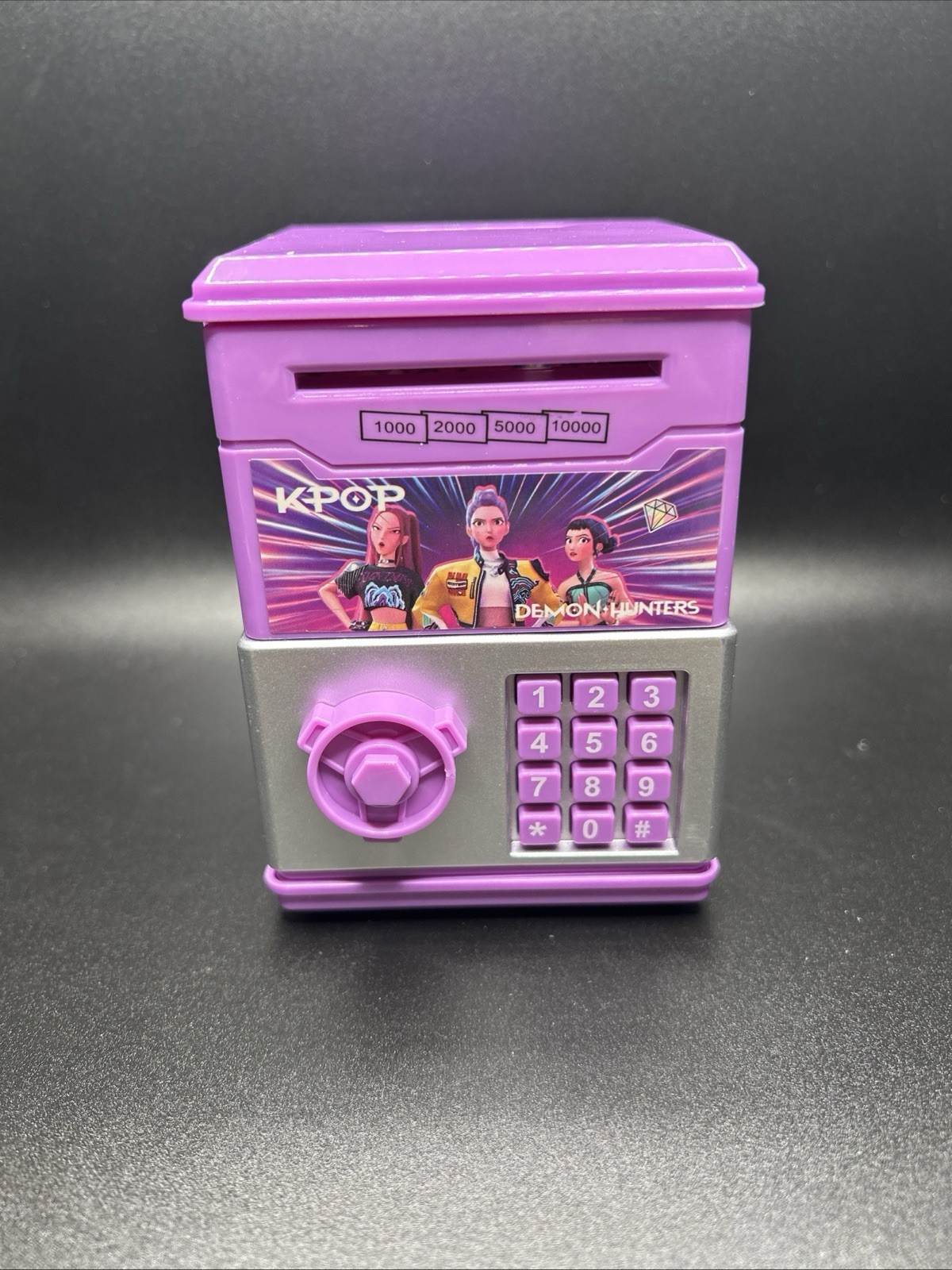 Character Bank For Kids. Made Of Plastic And Is A Fun Way For Kids To Save Money