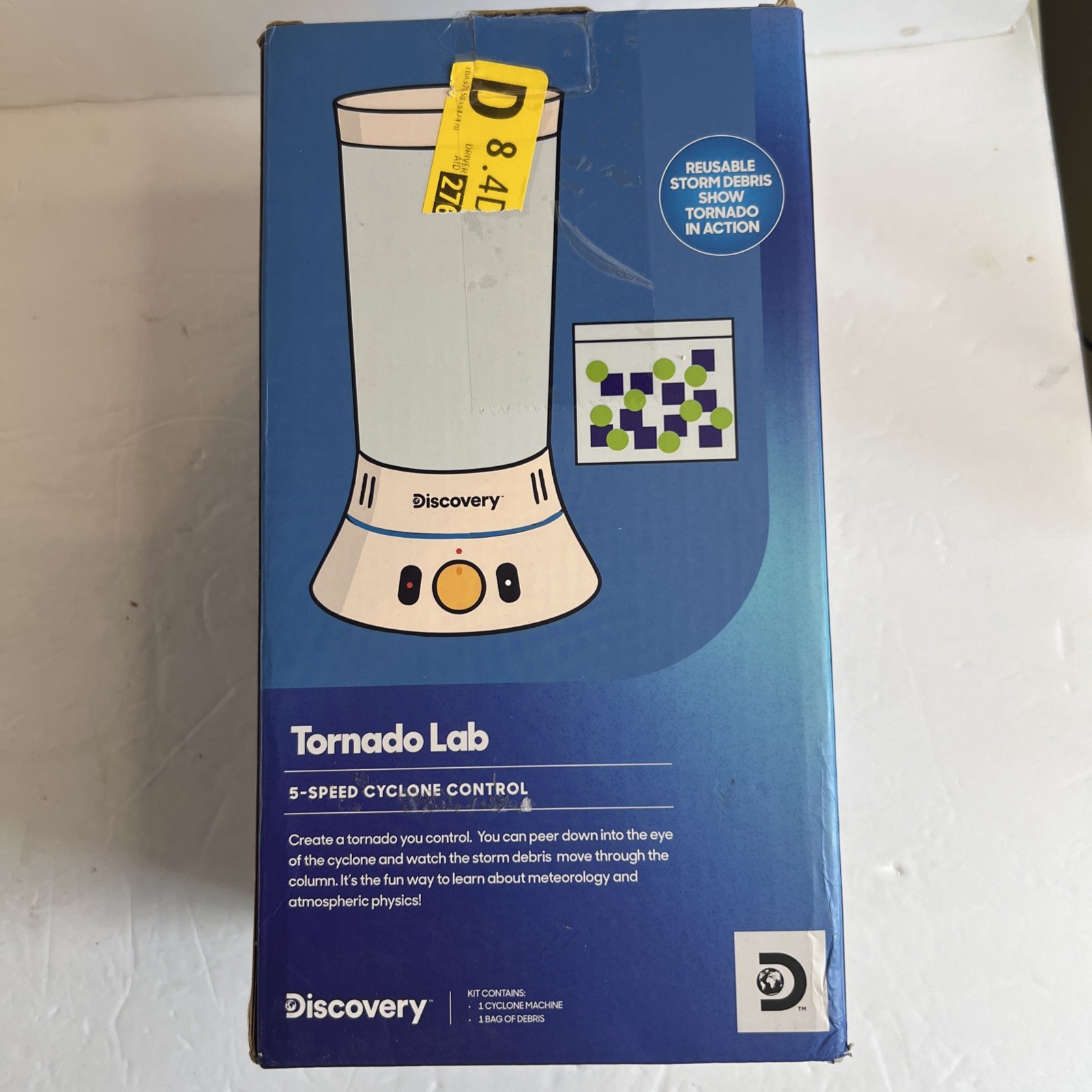 Discovery Mindblown Tornado Lab 5-Speed STEM Experiment Kit Ages 6+